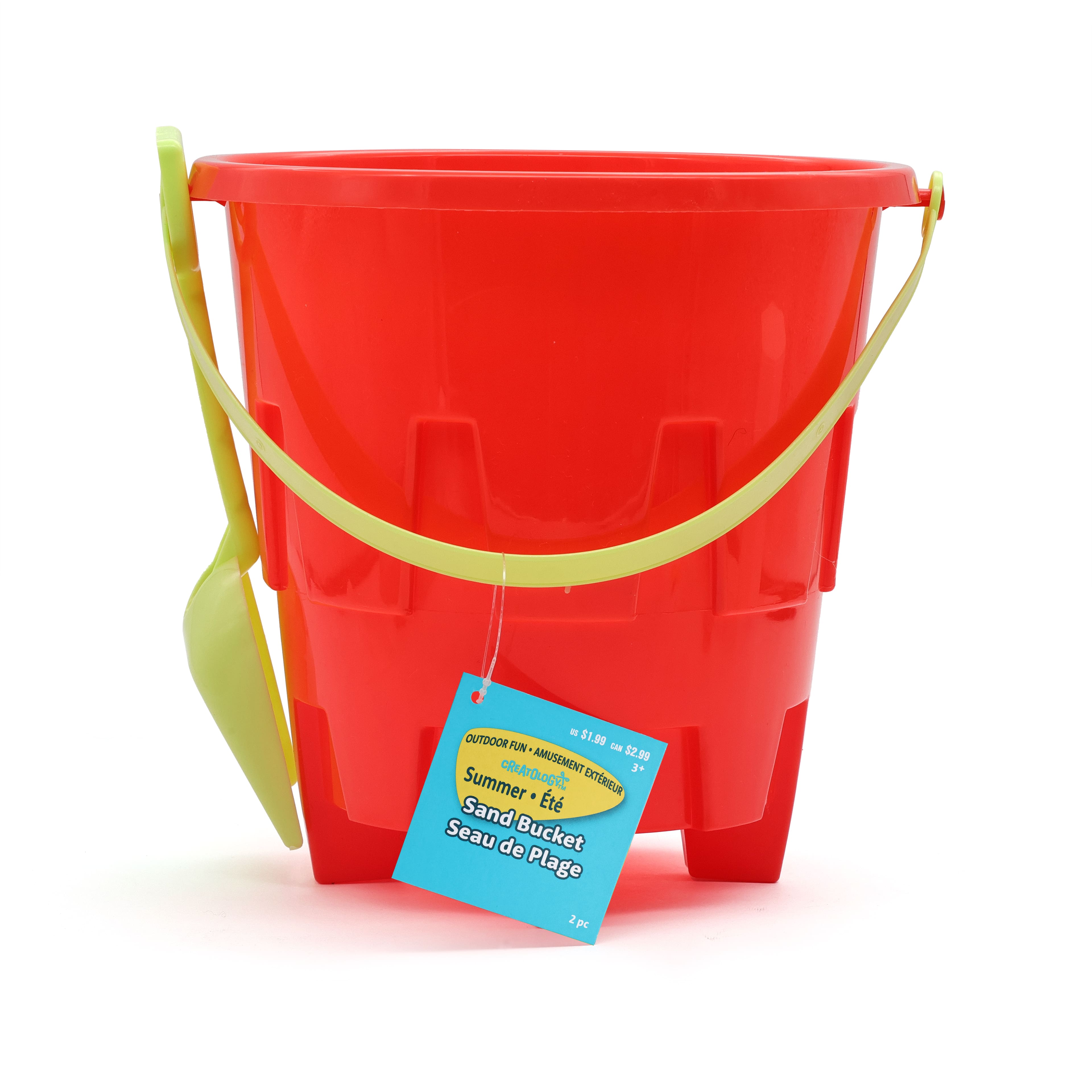 Ensemble seau de plage d’été de 21 cm Creatology