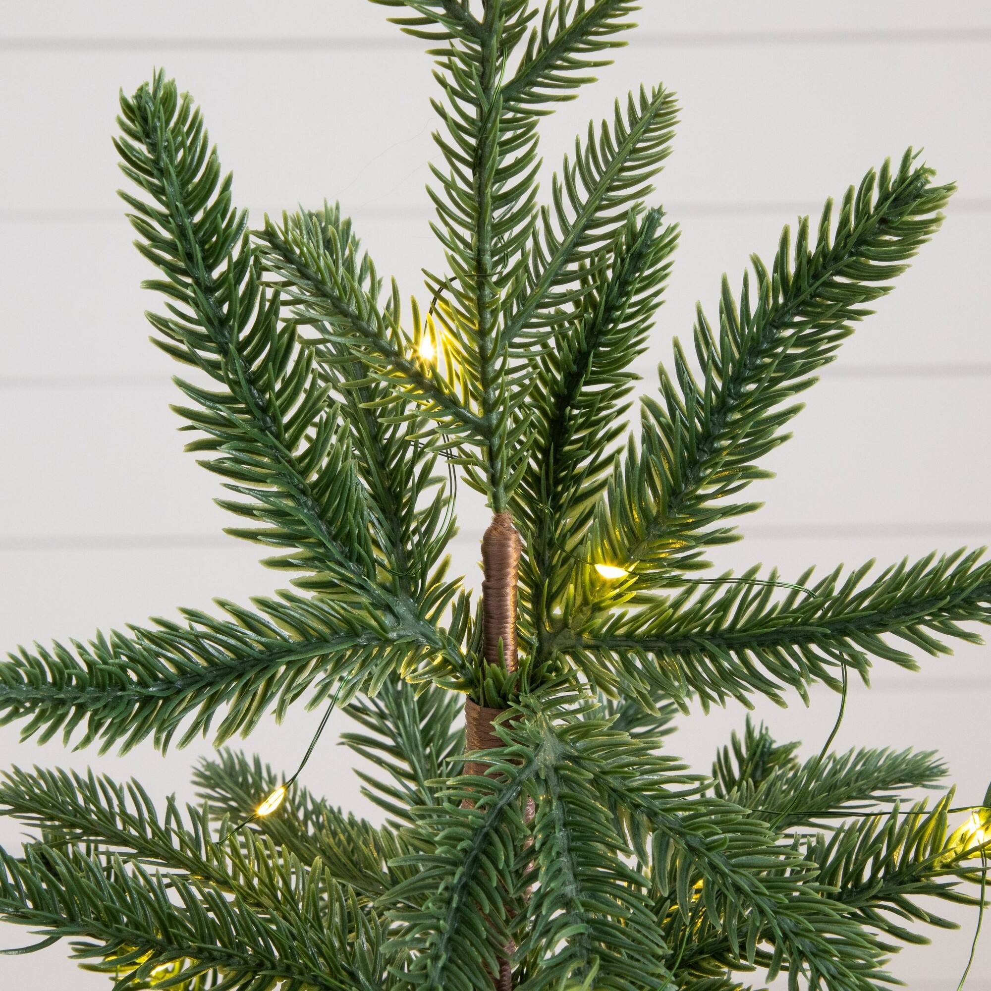 4ft. Pre-Lit Artificial Christmas Tree, Warm White LED Lights