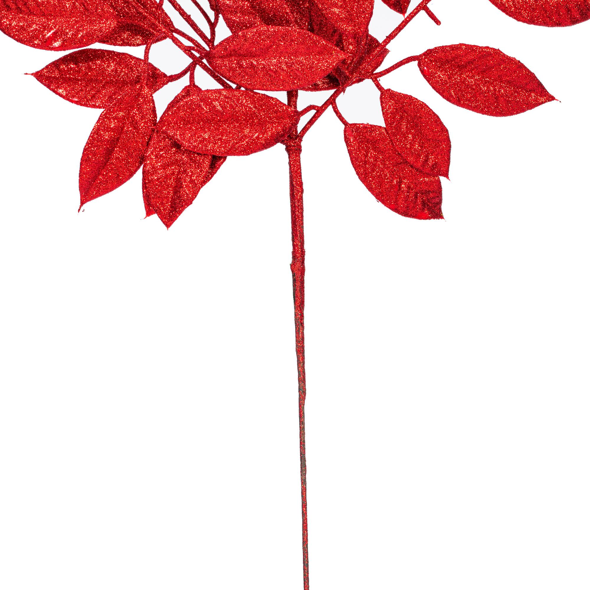 Vickerman 31" Red Artificial Gardenia Glitter Sprays, 2ct.