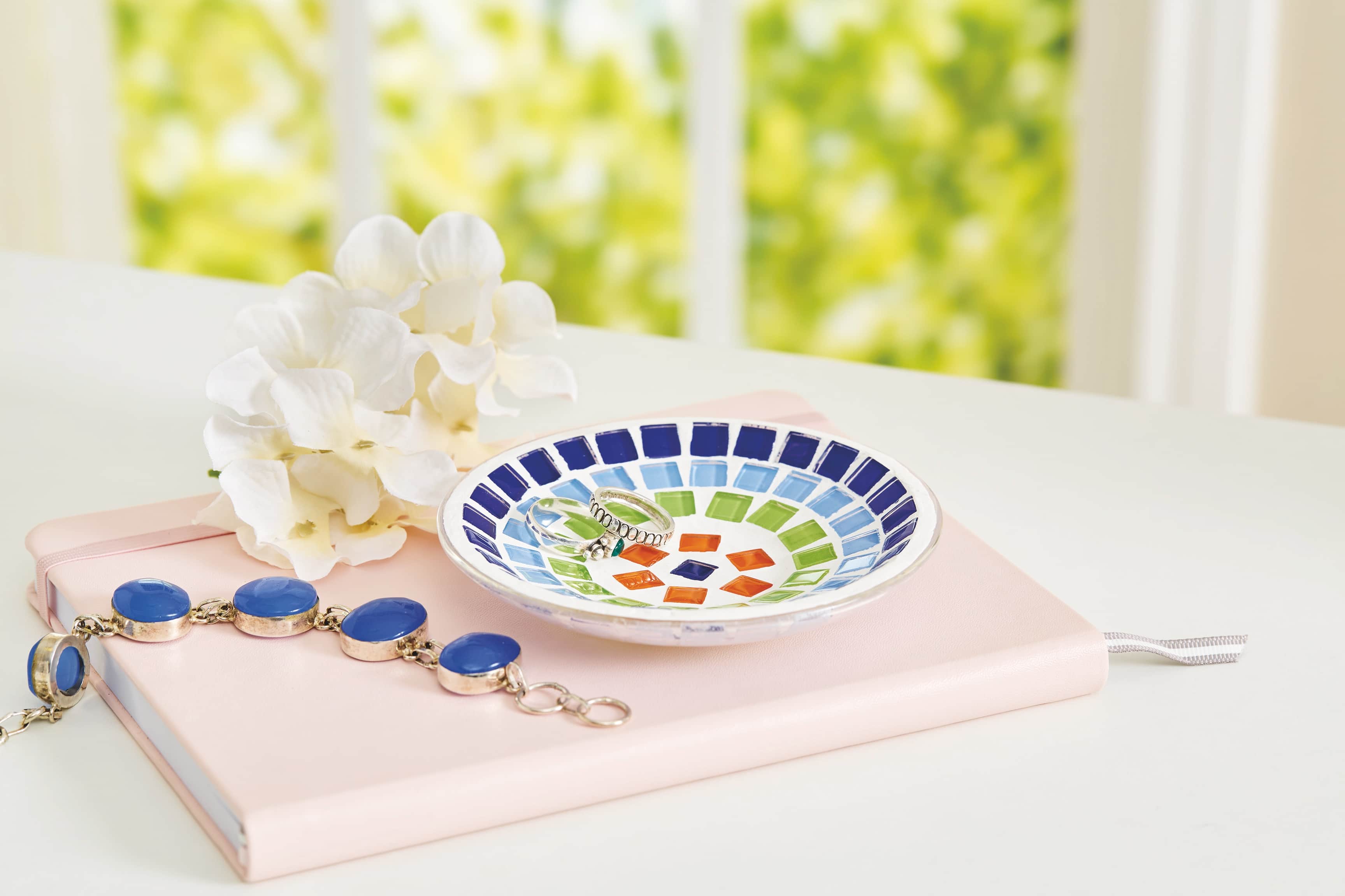 4.5" Glass Ring Dish Mosaic Kit by Make Market®