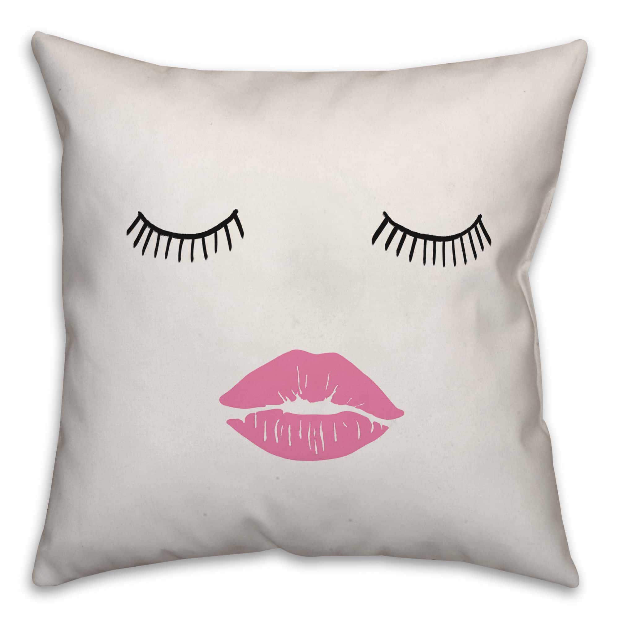 His and Hers Reversible Throw Pillow