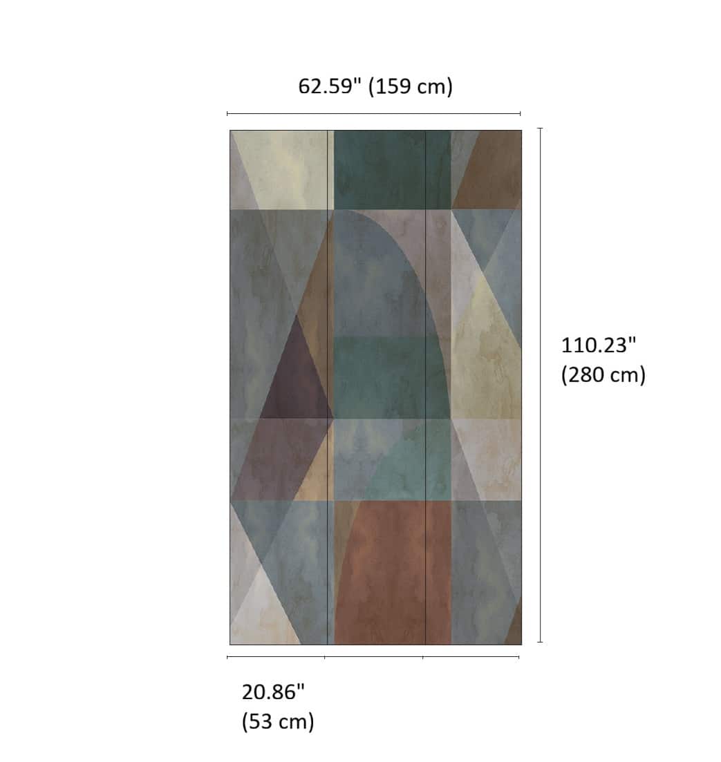 Designs Direct Geo Horizon Wall Mural