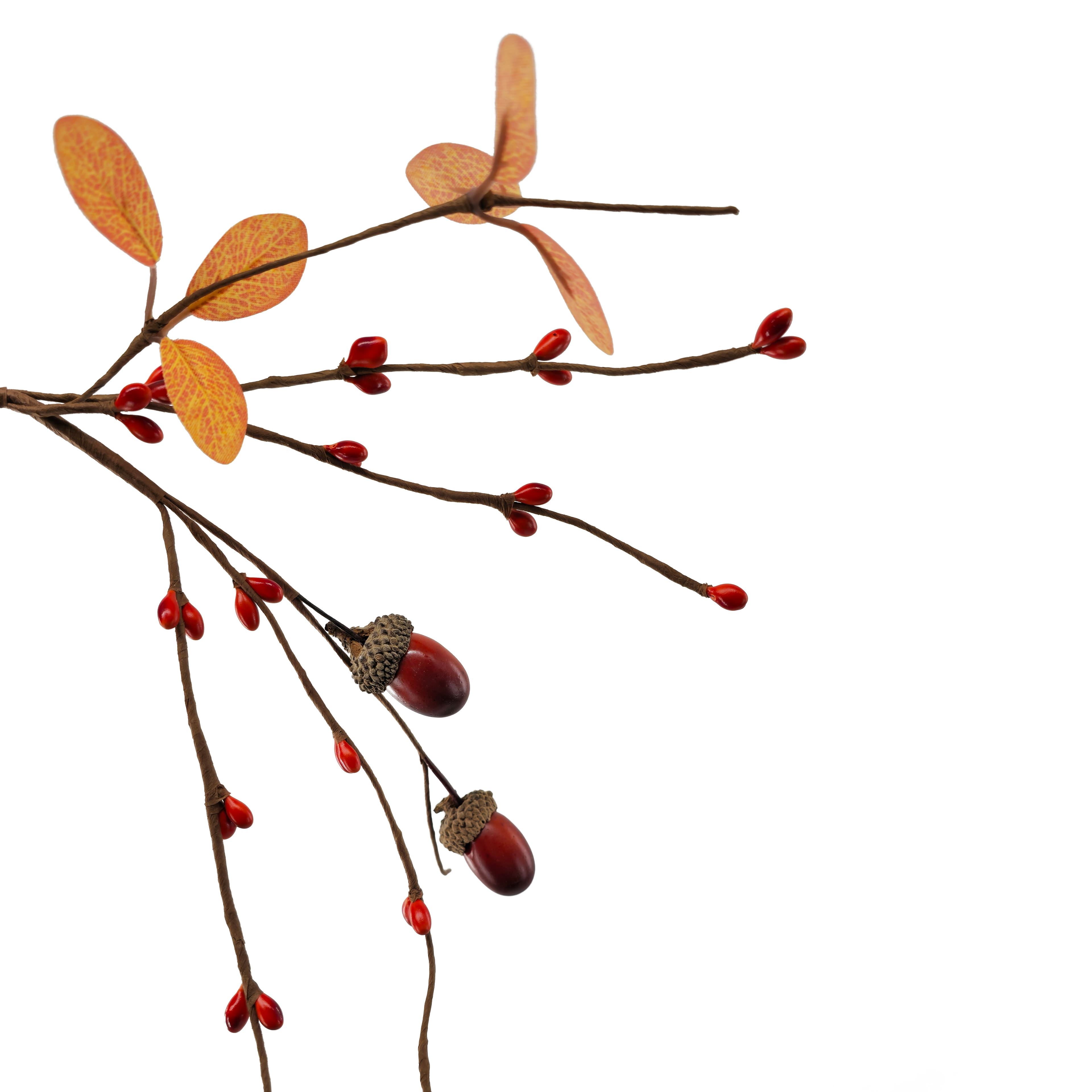 5ft. Acorns & Fall Leaves Coiled Garland by Ashland®