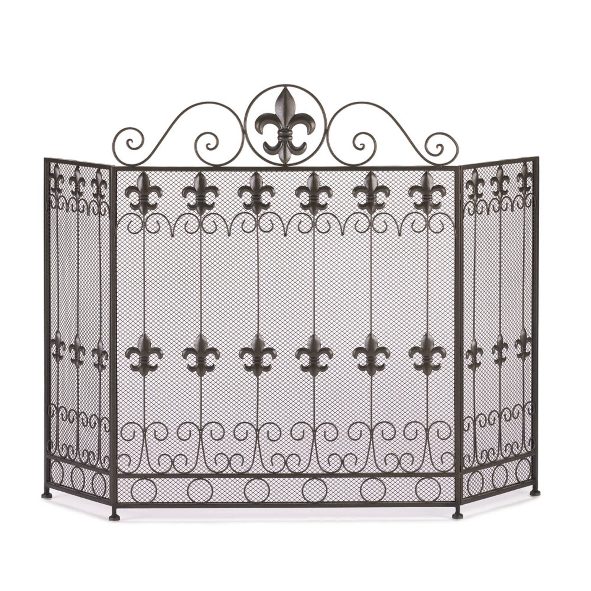 26.5" x 33.25" French Revival Fireplace Screen