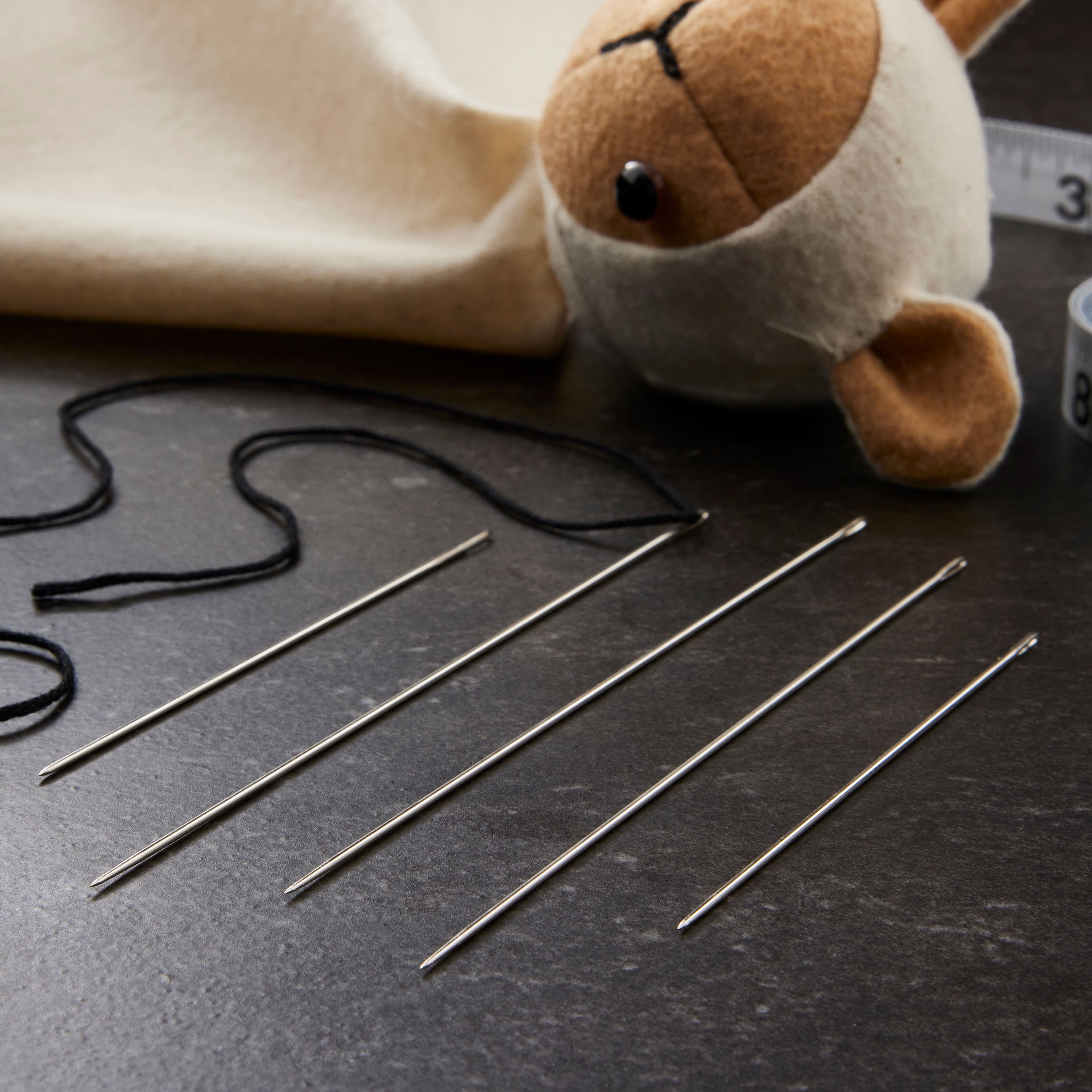 12 Packs: 5 ct. (60 total) Doll Needles by Loops & Threads™