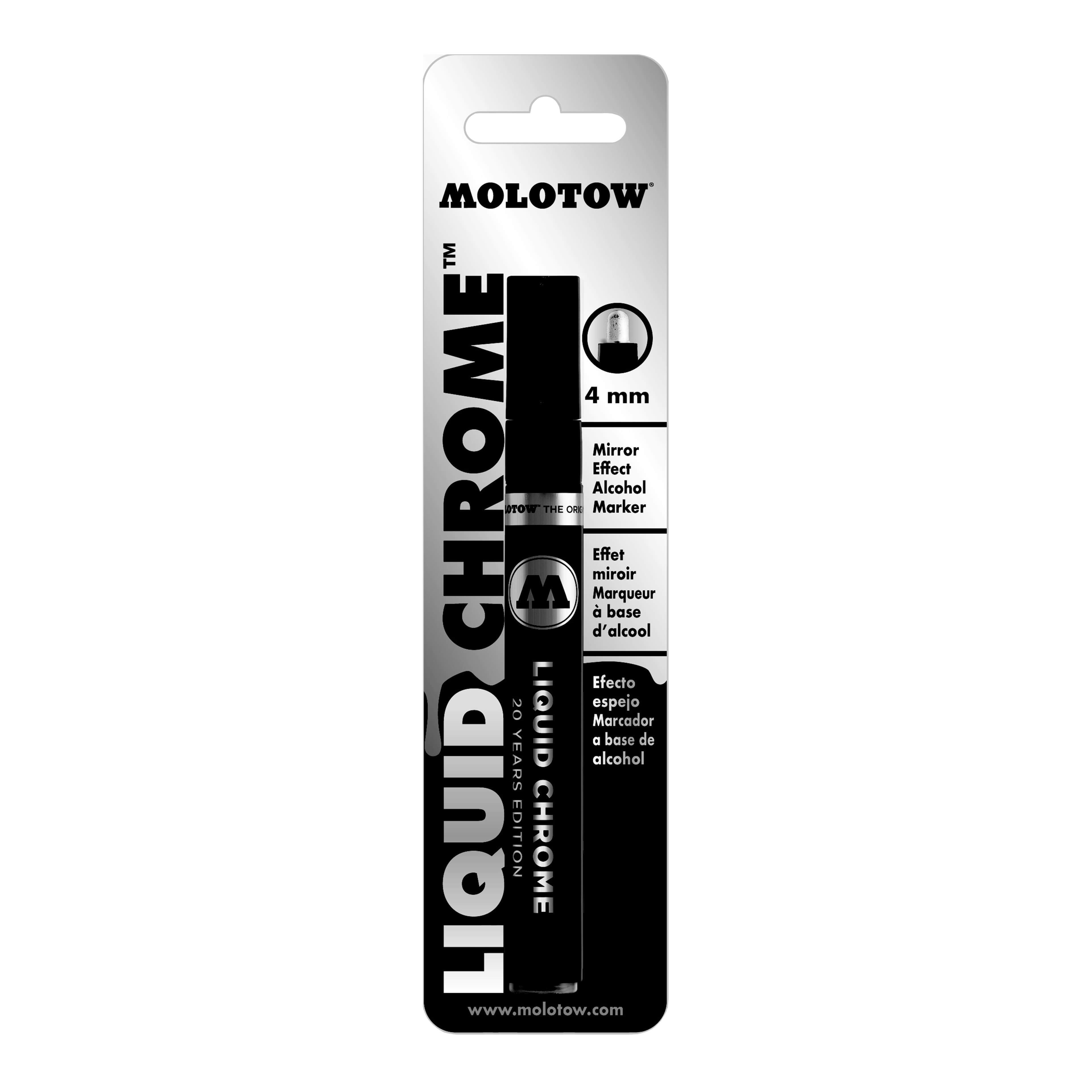 Molotow® Liquid Chrome™ Mirror Effect Marker