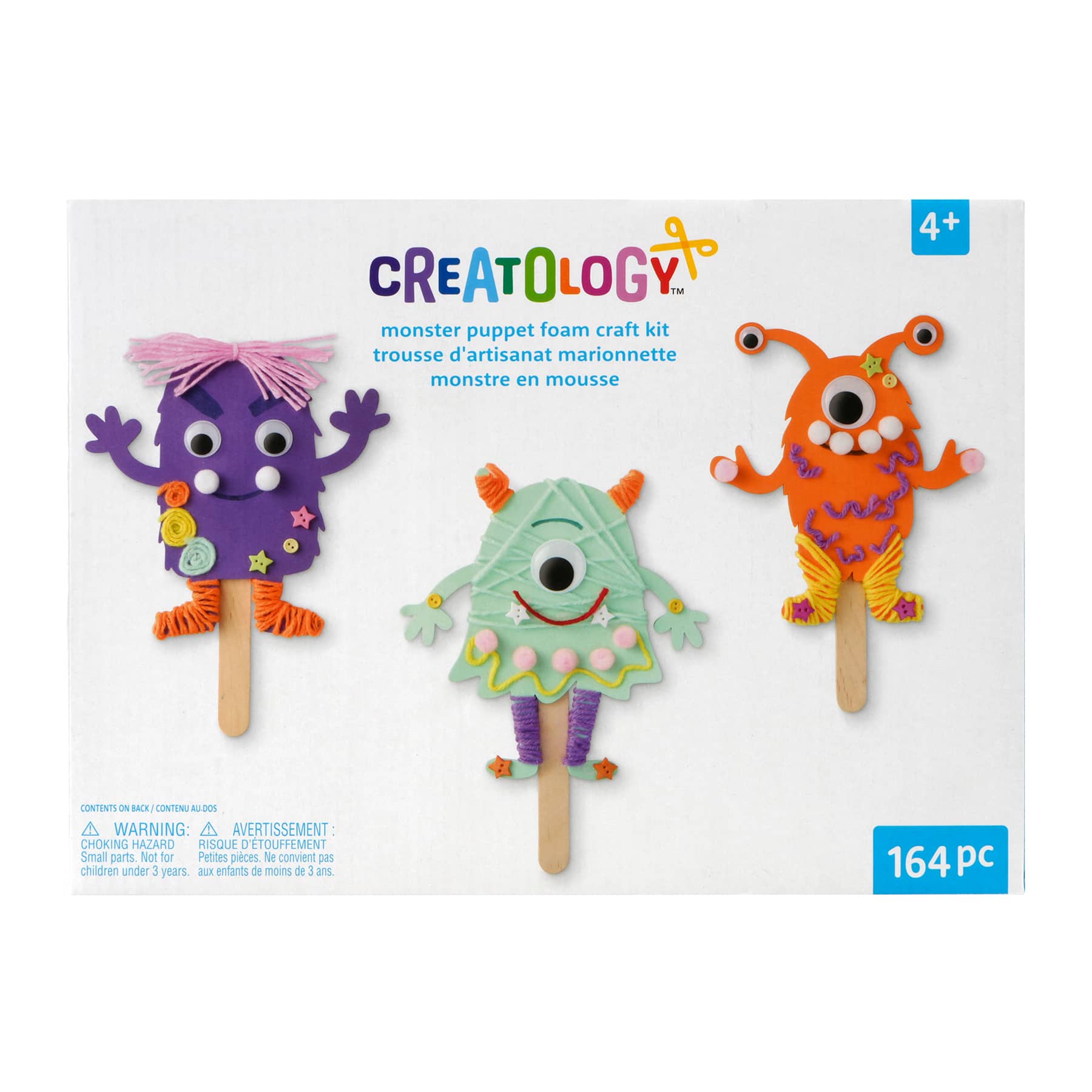 Monster Puppet Foam Craft Kit by Creatology™
