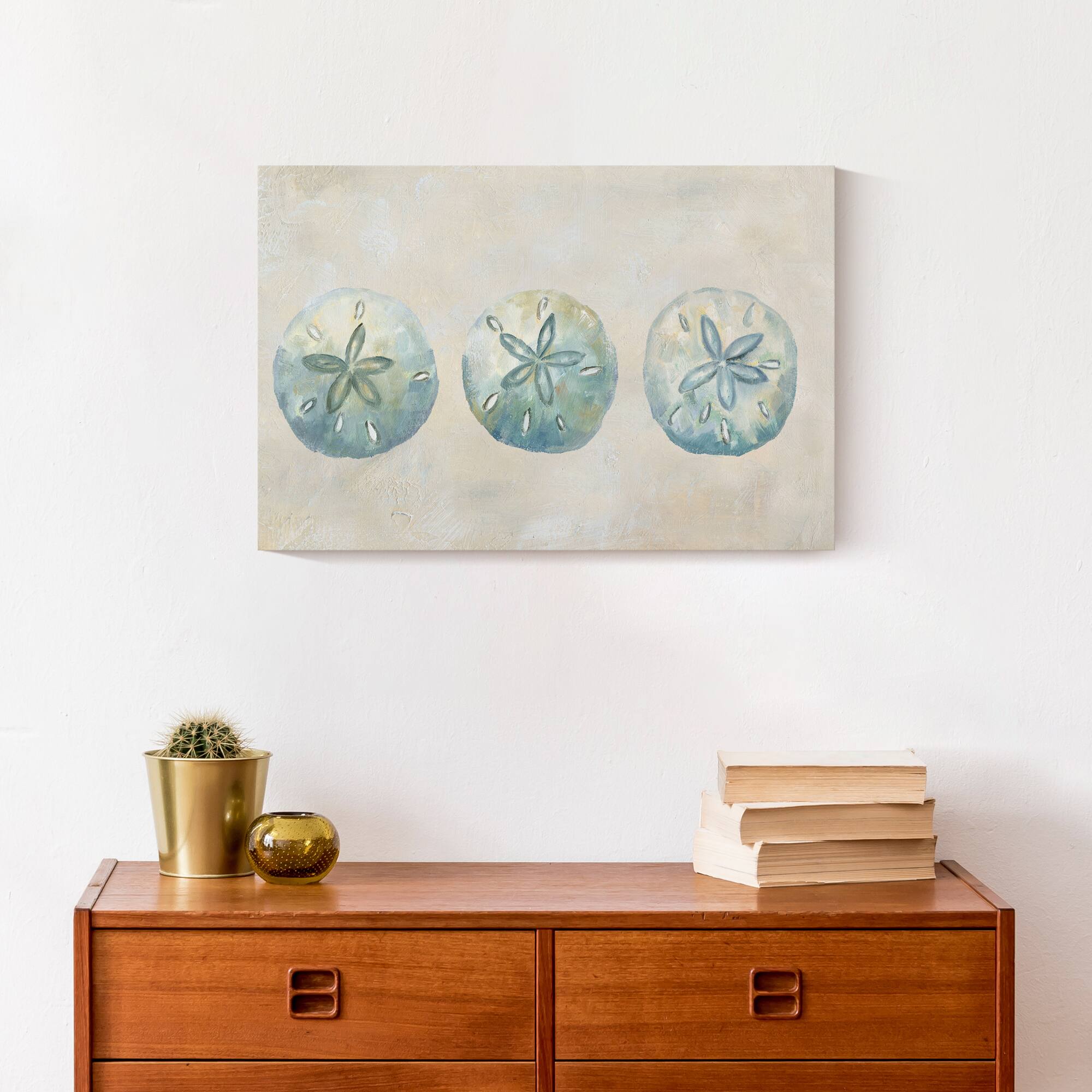 Sand Dollars 18" x 12' Canvas Wall Art