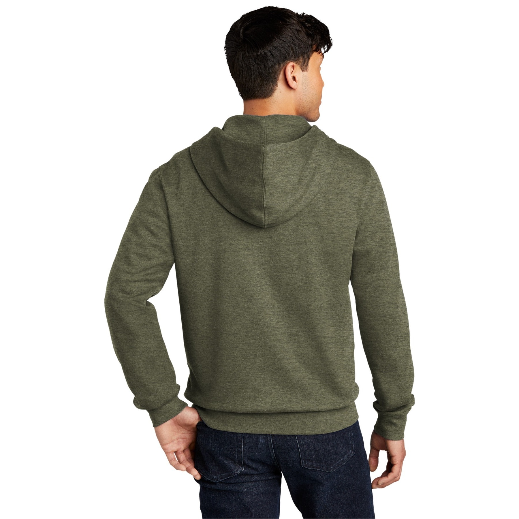District® V.I.T.™ Heathered Fleece Full-Zip Hoodie