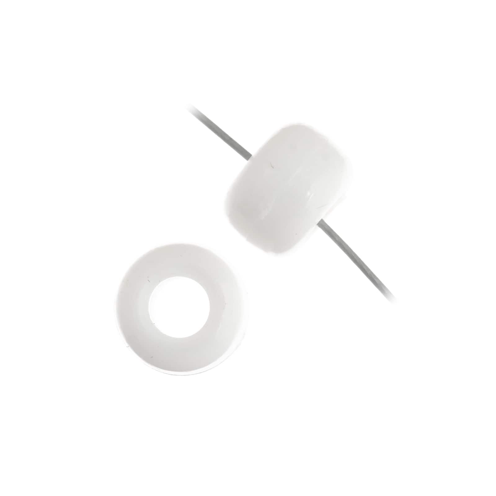 John Bead 9mm Opaque Plastic Pony Beads, 1,000ct