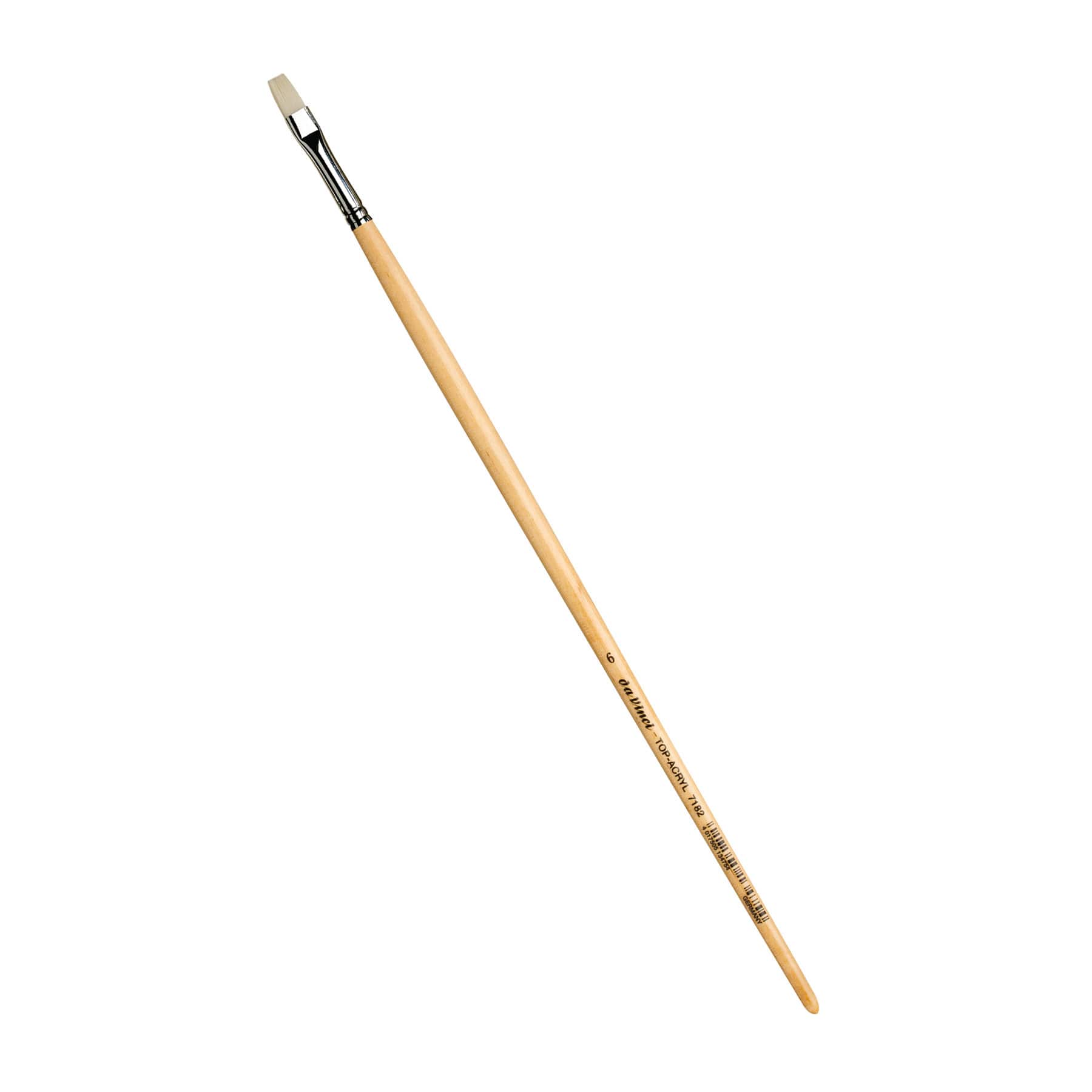 da Vinci TOP ACRYL Series 7182 Synthetic Flat Brush