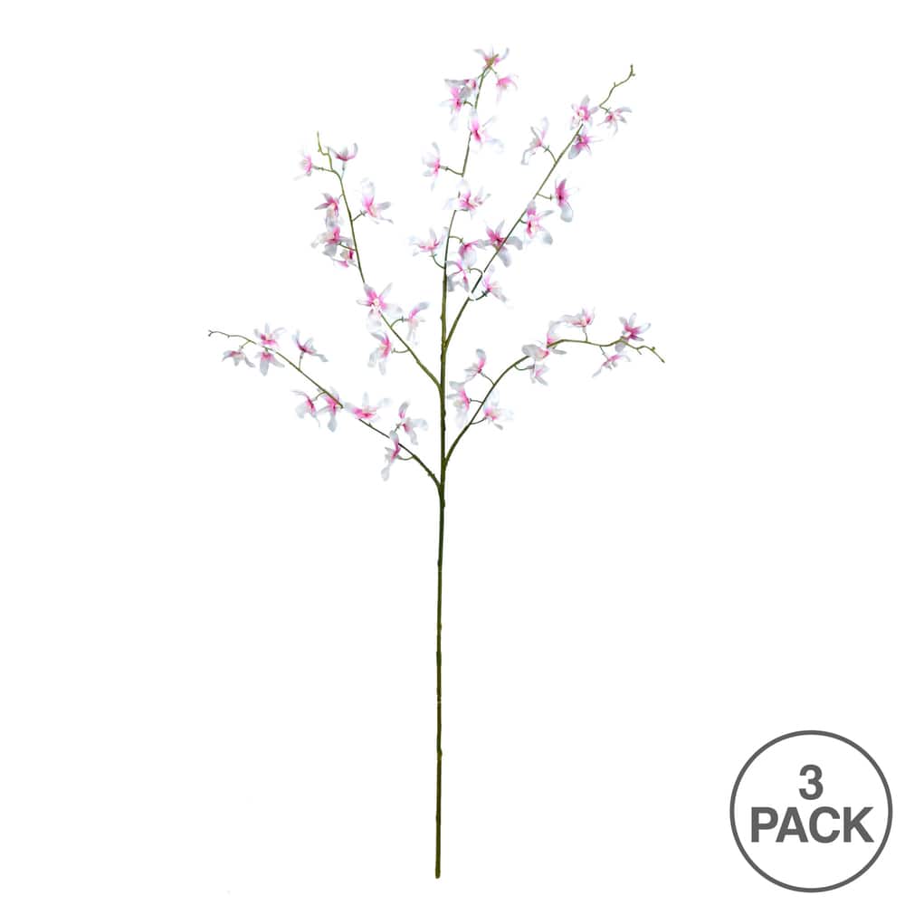 Mini Pink Dancing Orchid Spray, 3ct.