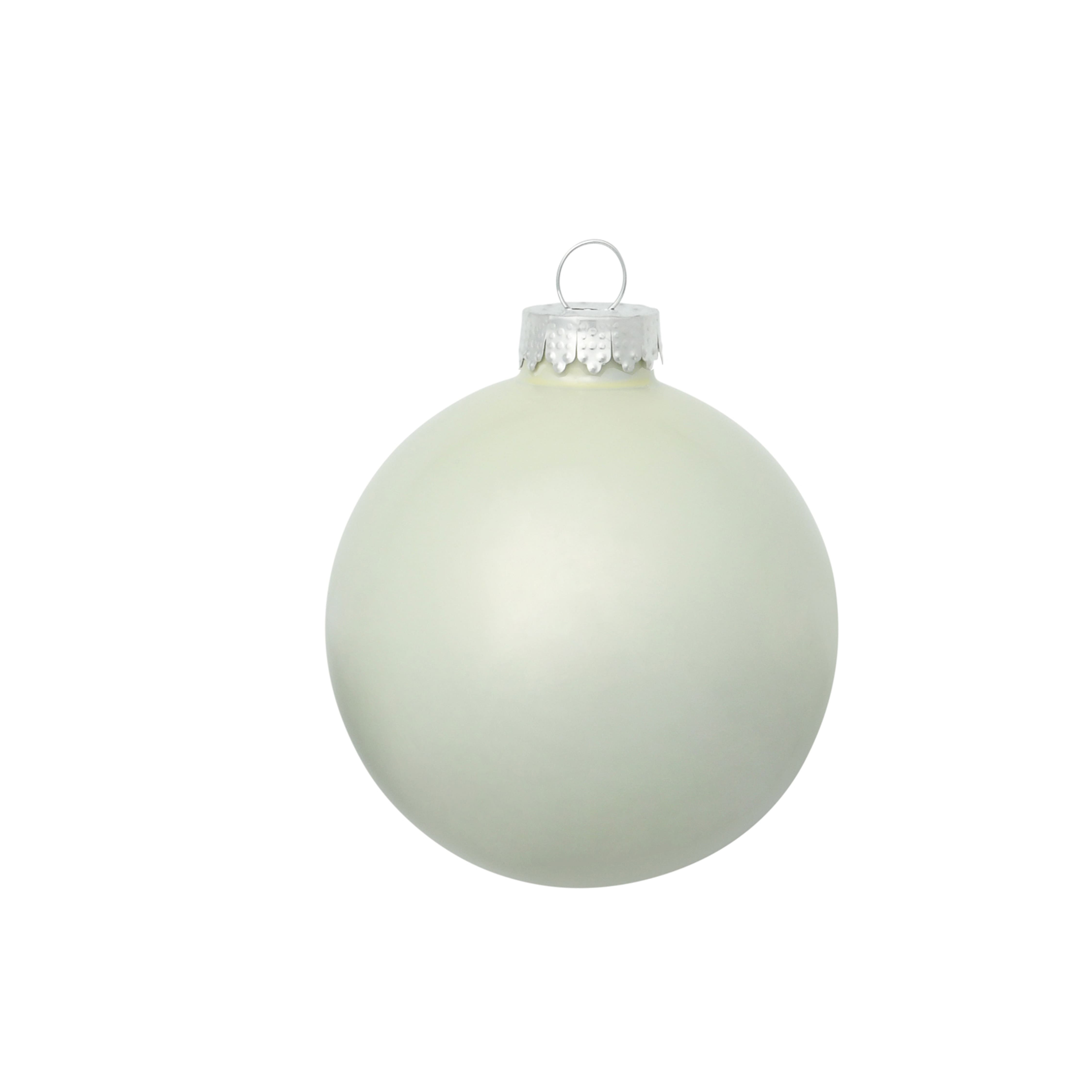 Whitehurst 8ct. 3.25" Pearl Glass Ornaments