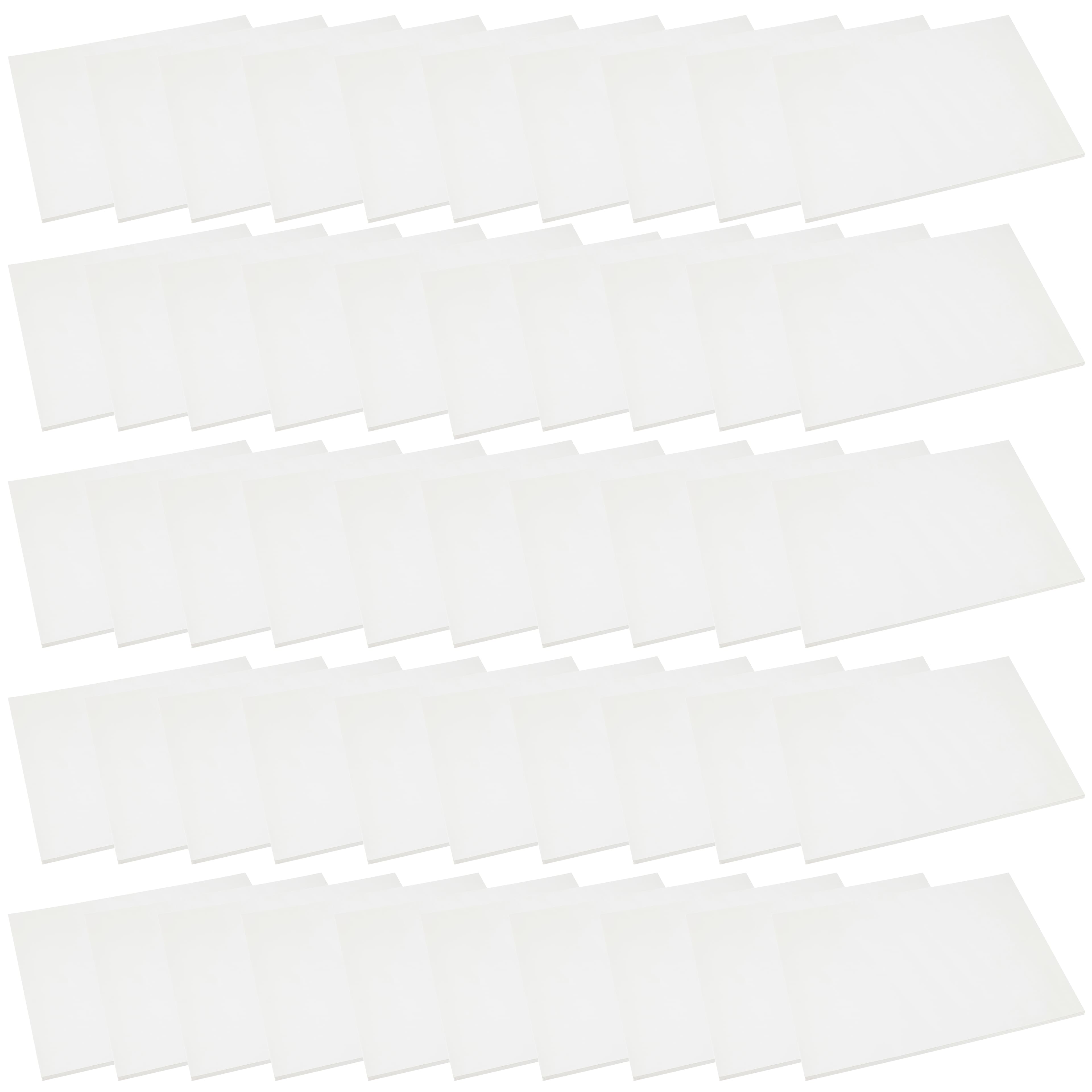 50 Pack: 22" x 28" White Poster Board by Creatology™