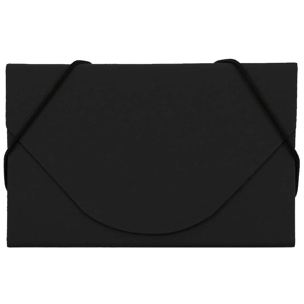 JAM Paper Kraft Ecoboard Business Card Case with Round Flap