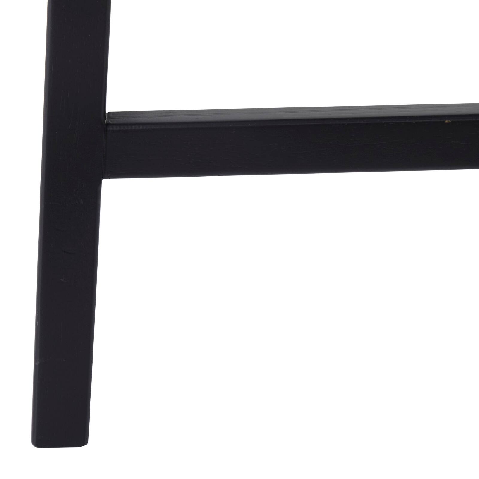 Black Birch Rustic Bar Stool, 30" x 18" x 11"