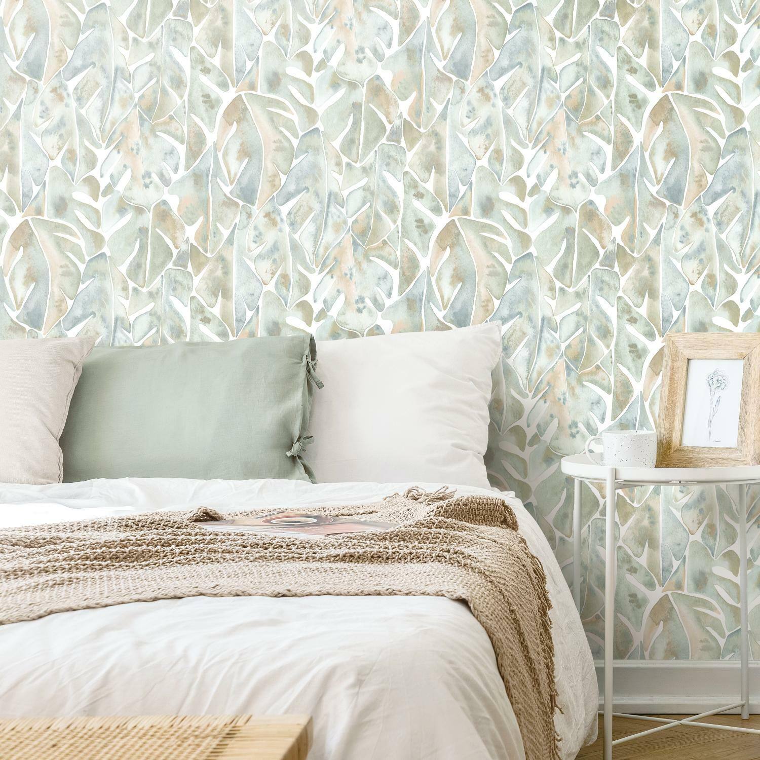 RoomMates Cat Coquillette Philodendron Peel & Stick Wallpaper