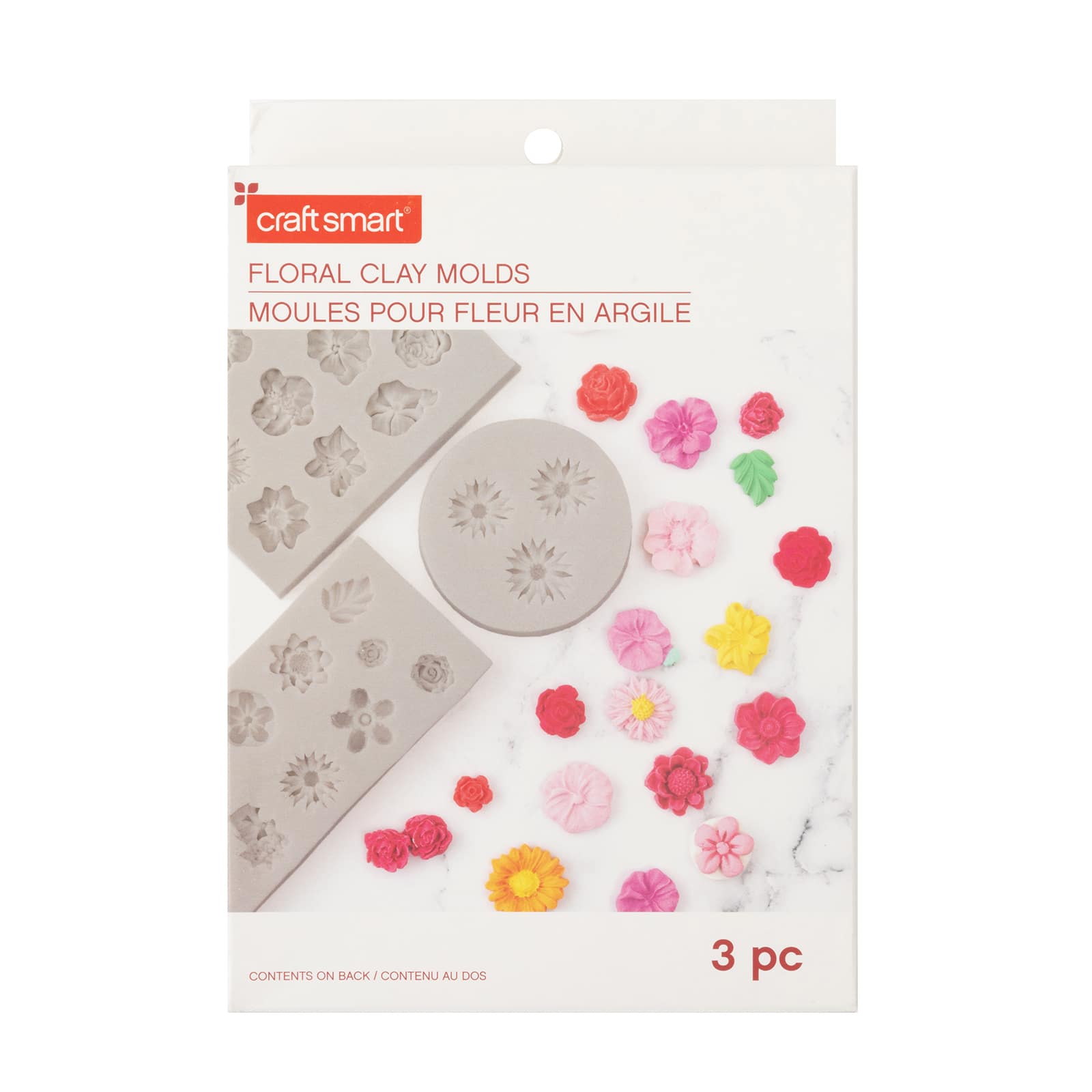 6 Pack: Floral Clay Molds Set by Craft Smart®