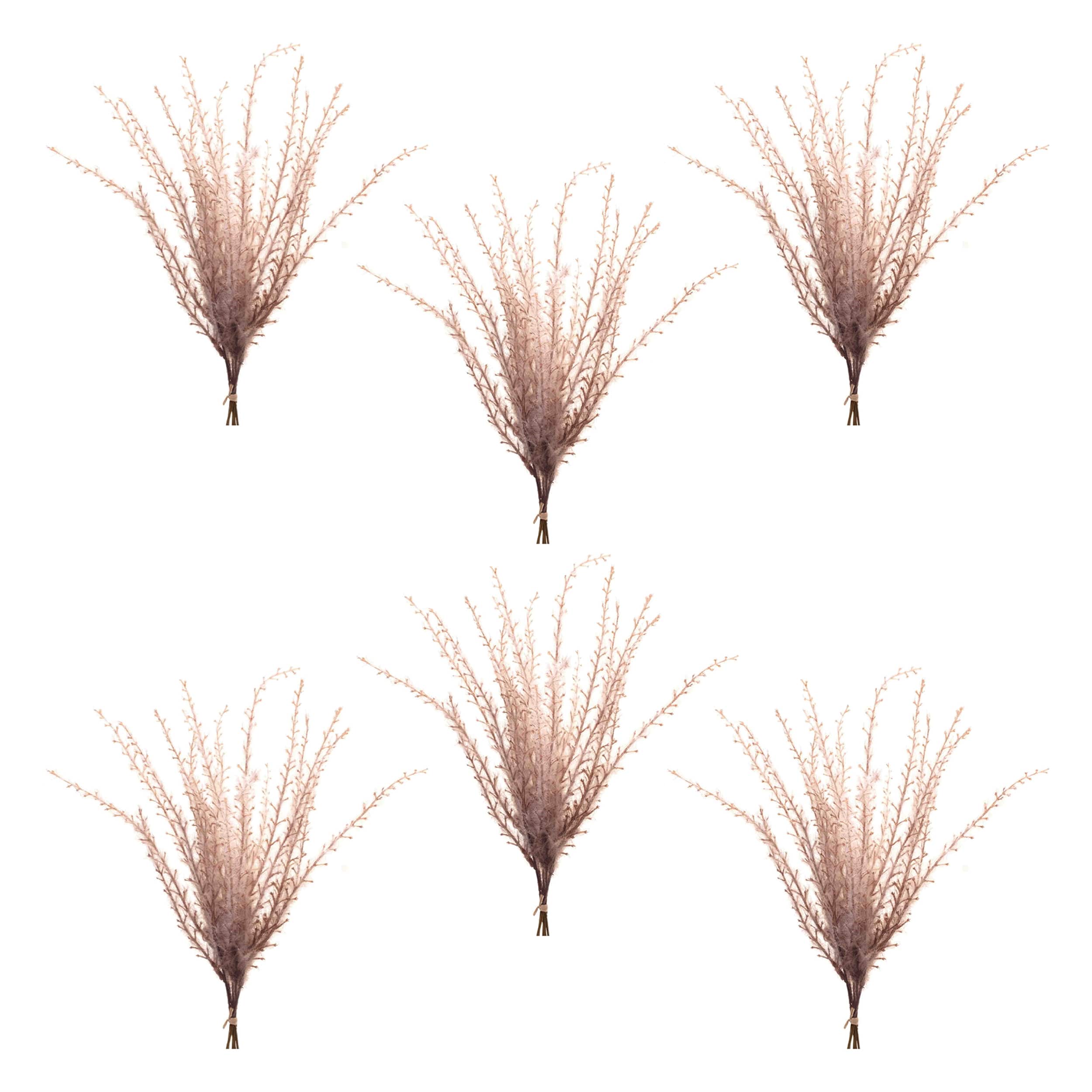 Michaels, Melrose 19" Grass Plume Bundles, 6ct. – Category: Stem Bundles