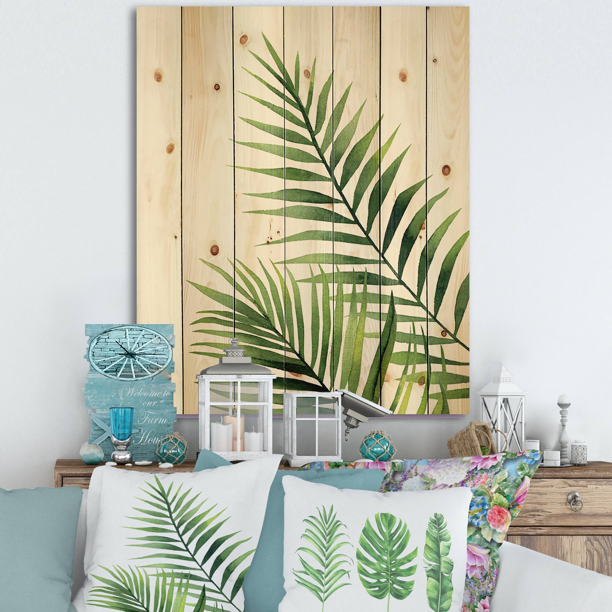 Designart - Fern Leaves Detail III