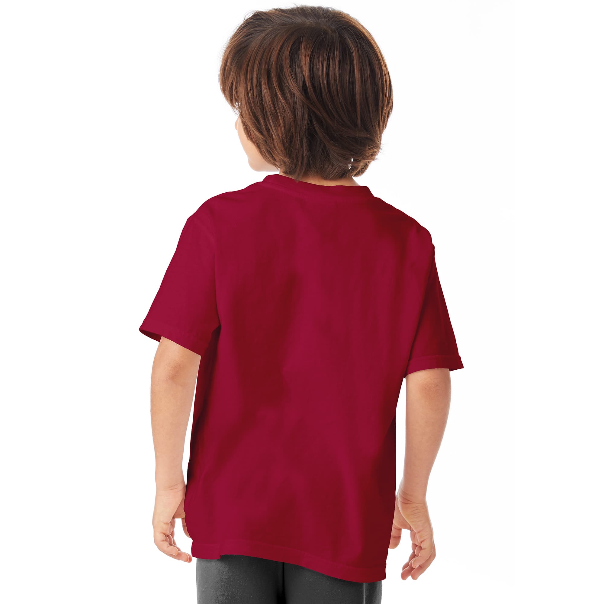 Hanes Boys X-Small Comfort Wash Garment Dyed Tee