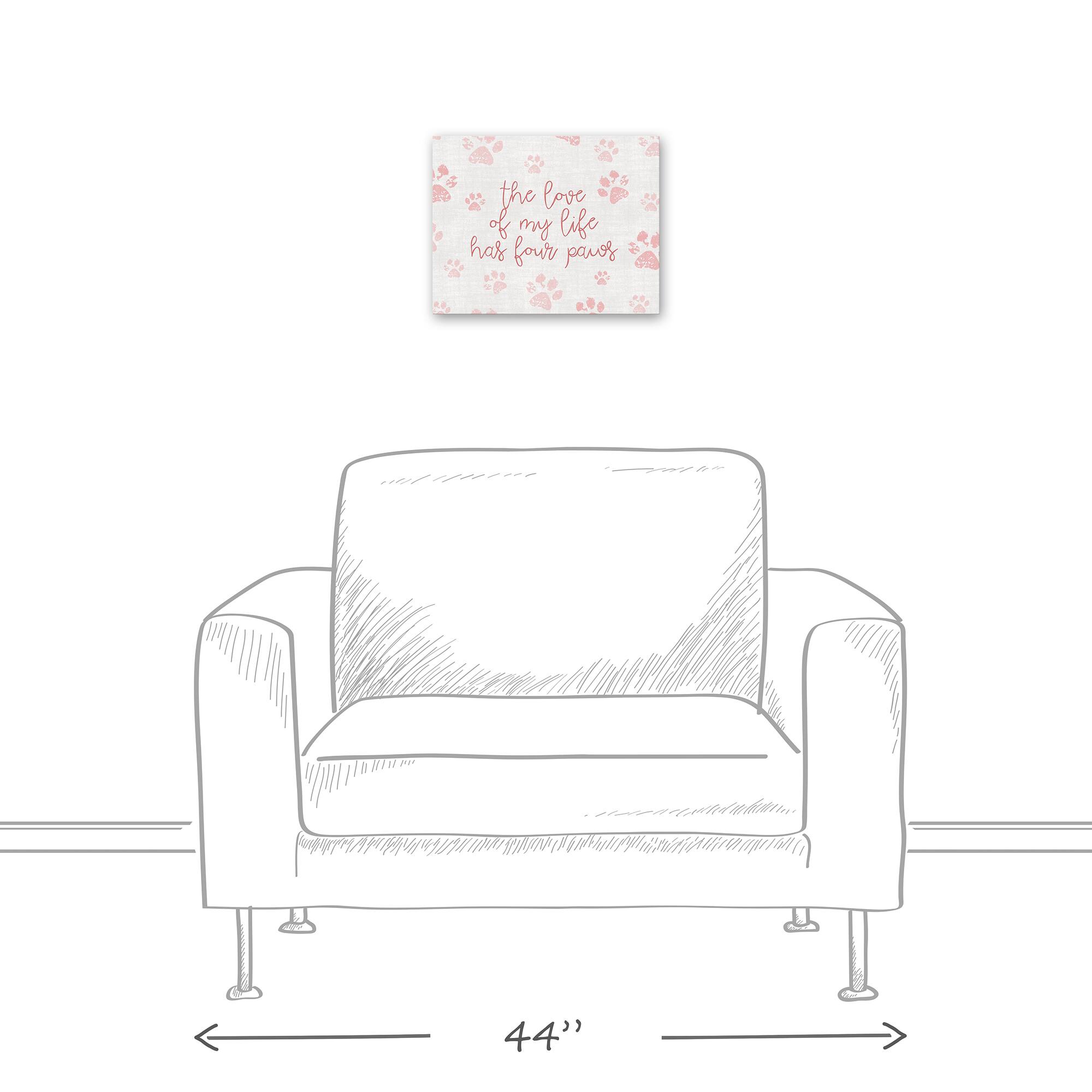 Love Of My Life 11" x 14" Canvas Wall Art