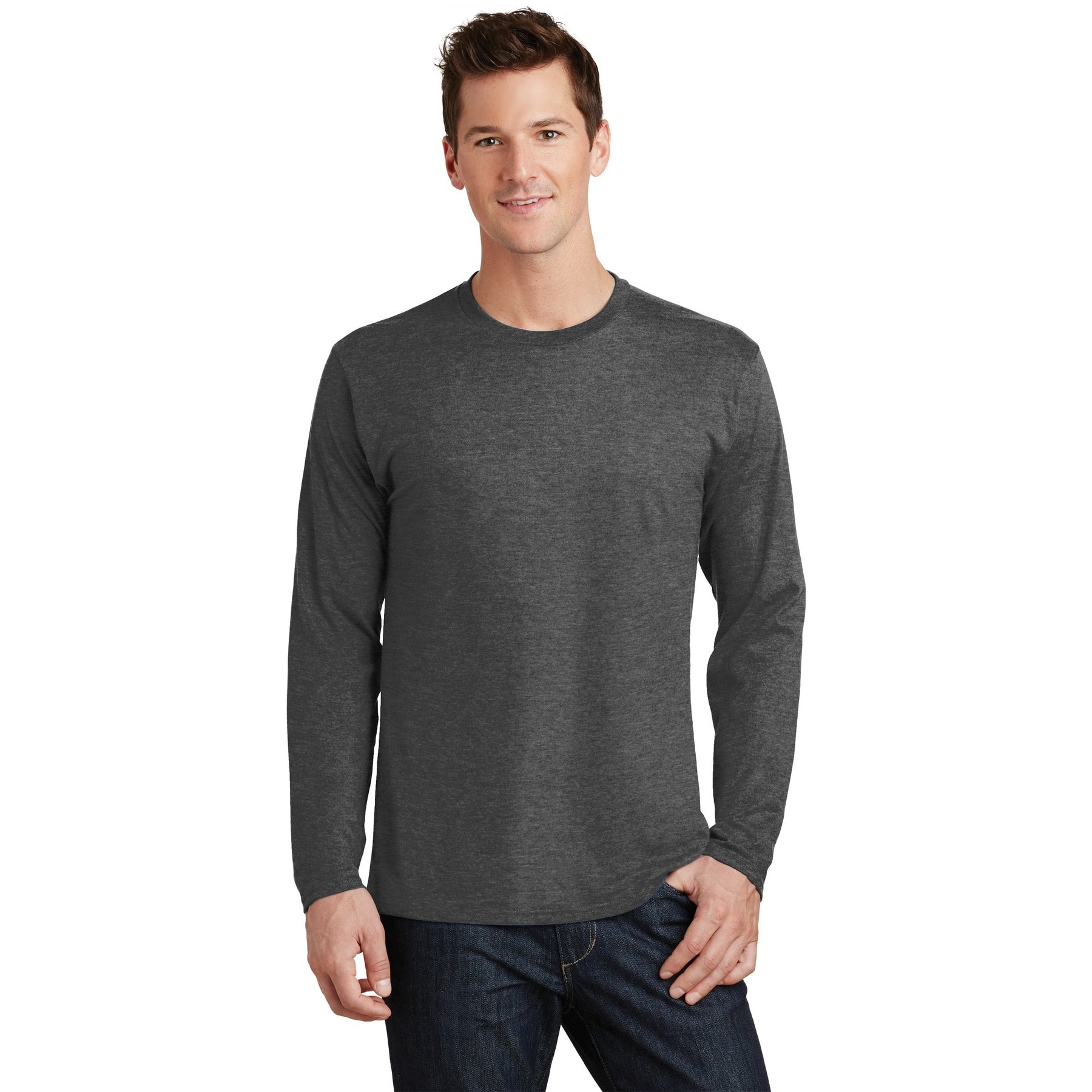 Port & Company® Fan Favorite™ Neutrals Long Sleeve T-Shirt