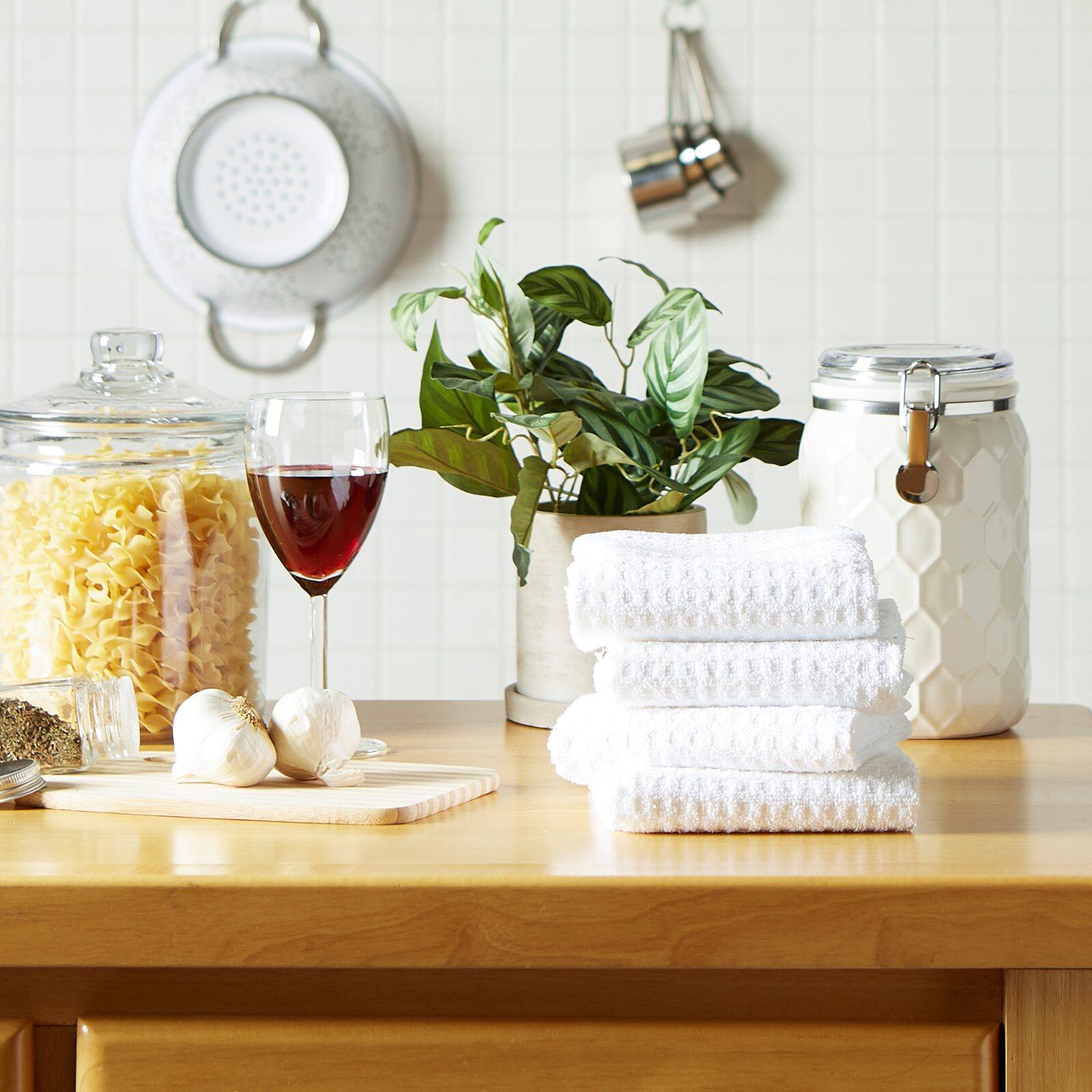 DII® Solid Waffle Terry Dishtowel