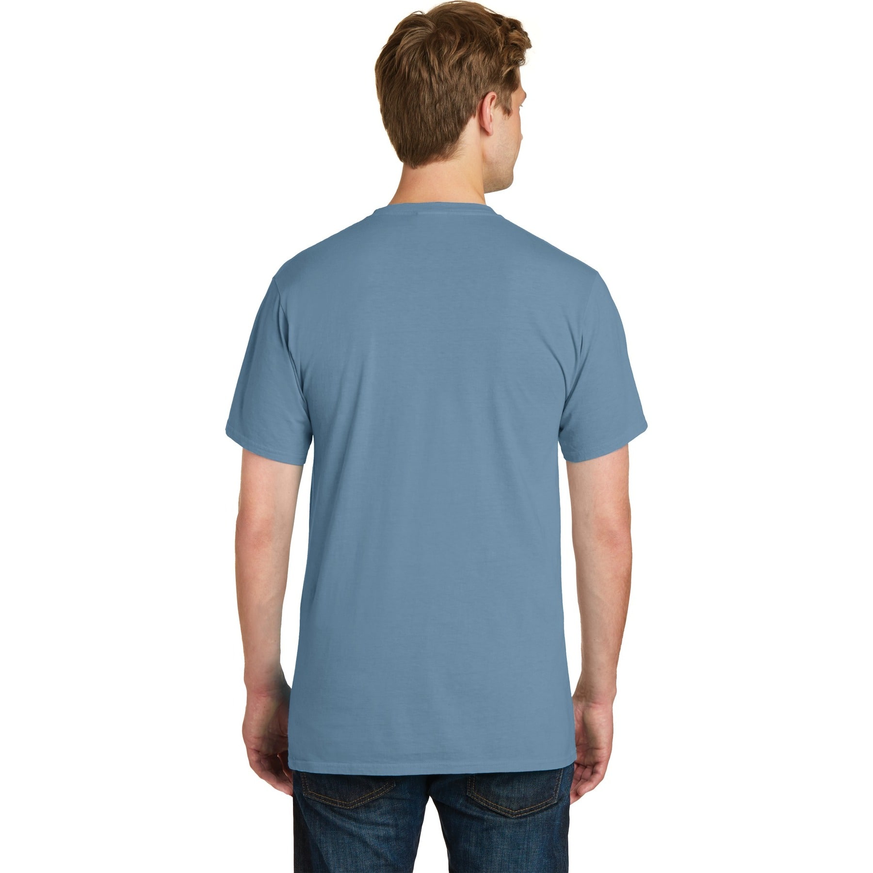 Port & Company® Beach Wash® Garment-Dyed Adult Pocket T-Shirt