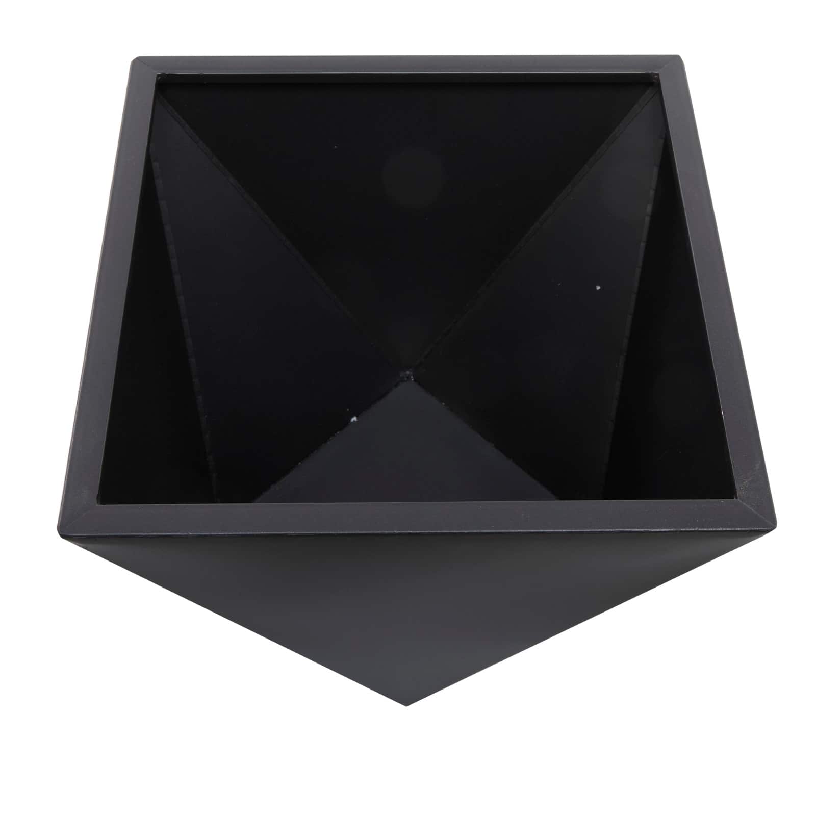 Grey Modern Planter, Set of 3" 18", 16", 15"
