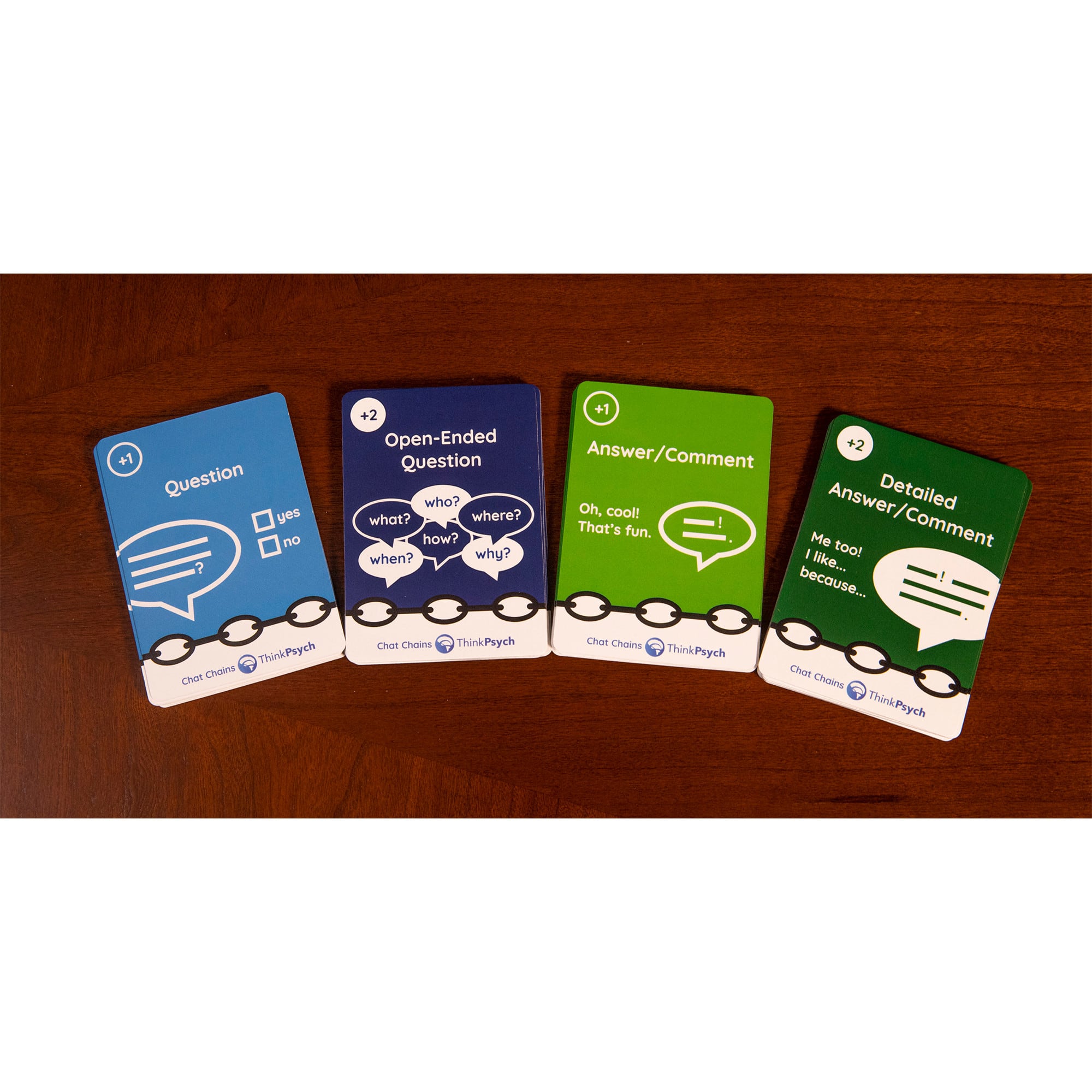 ThinkPsych® Chat Chains Social Skills Game Set