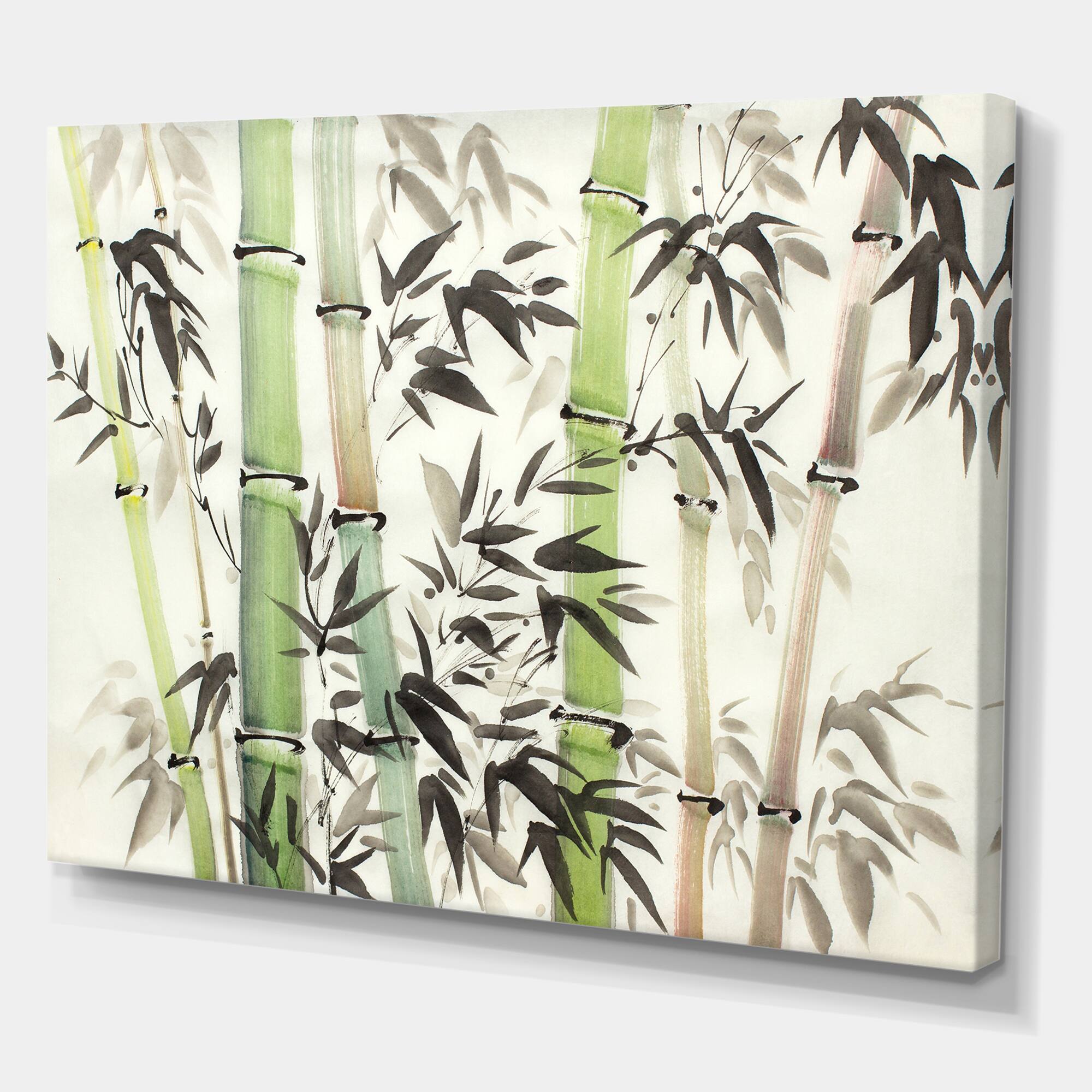 Designart - Bamboo Branches In The Forest II