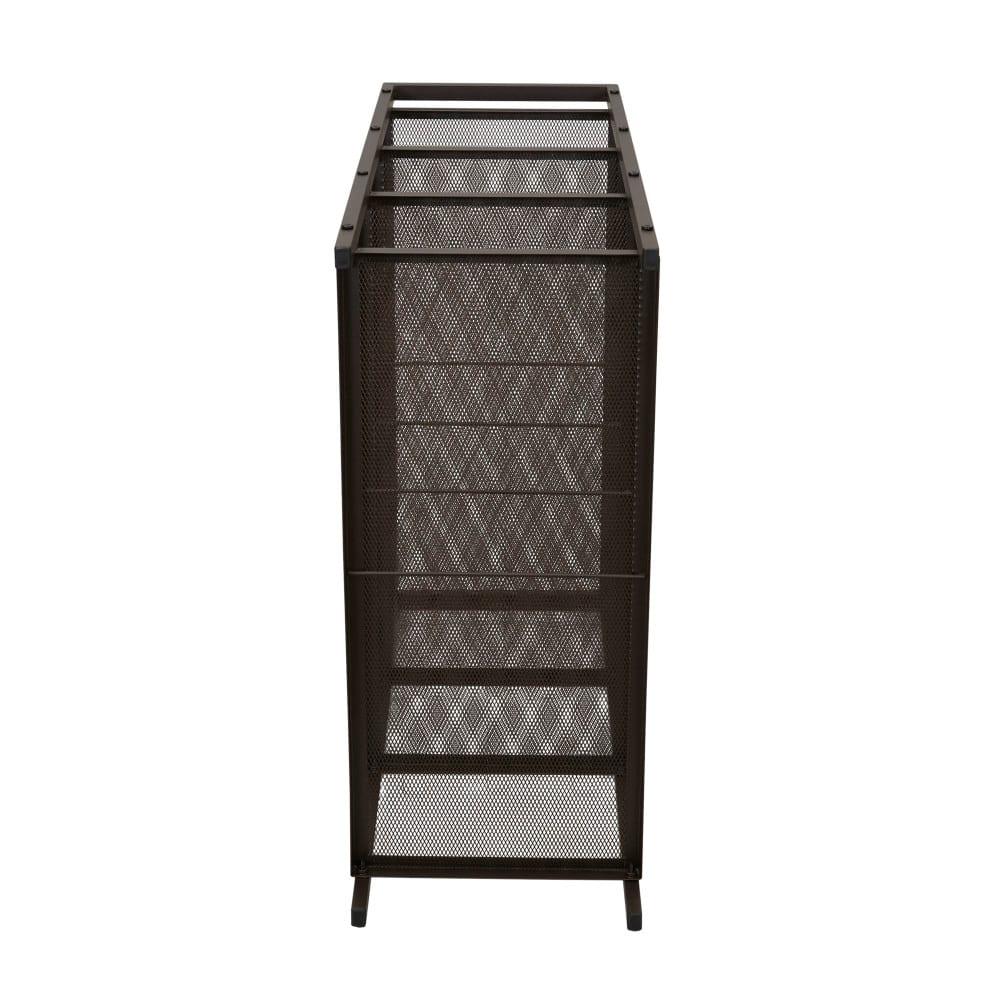 Household Essentials 32" 4-Tier Metal Shoe Rack