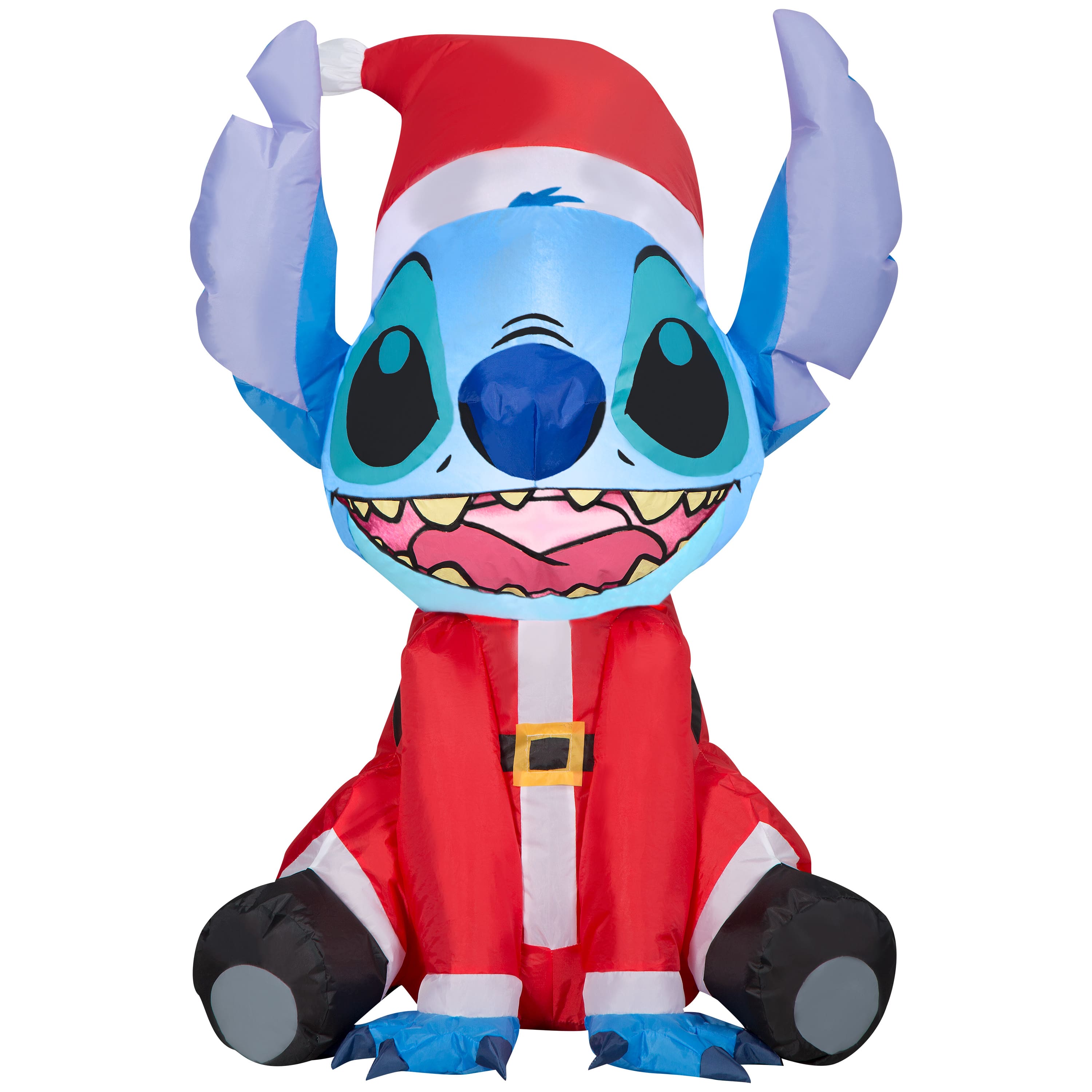 3Ft Airblown® Disney® Inflatable Stitch in Santa Suit Christmas Light Décor By Gemmy Industries | 3 ft | Michaels®