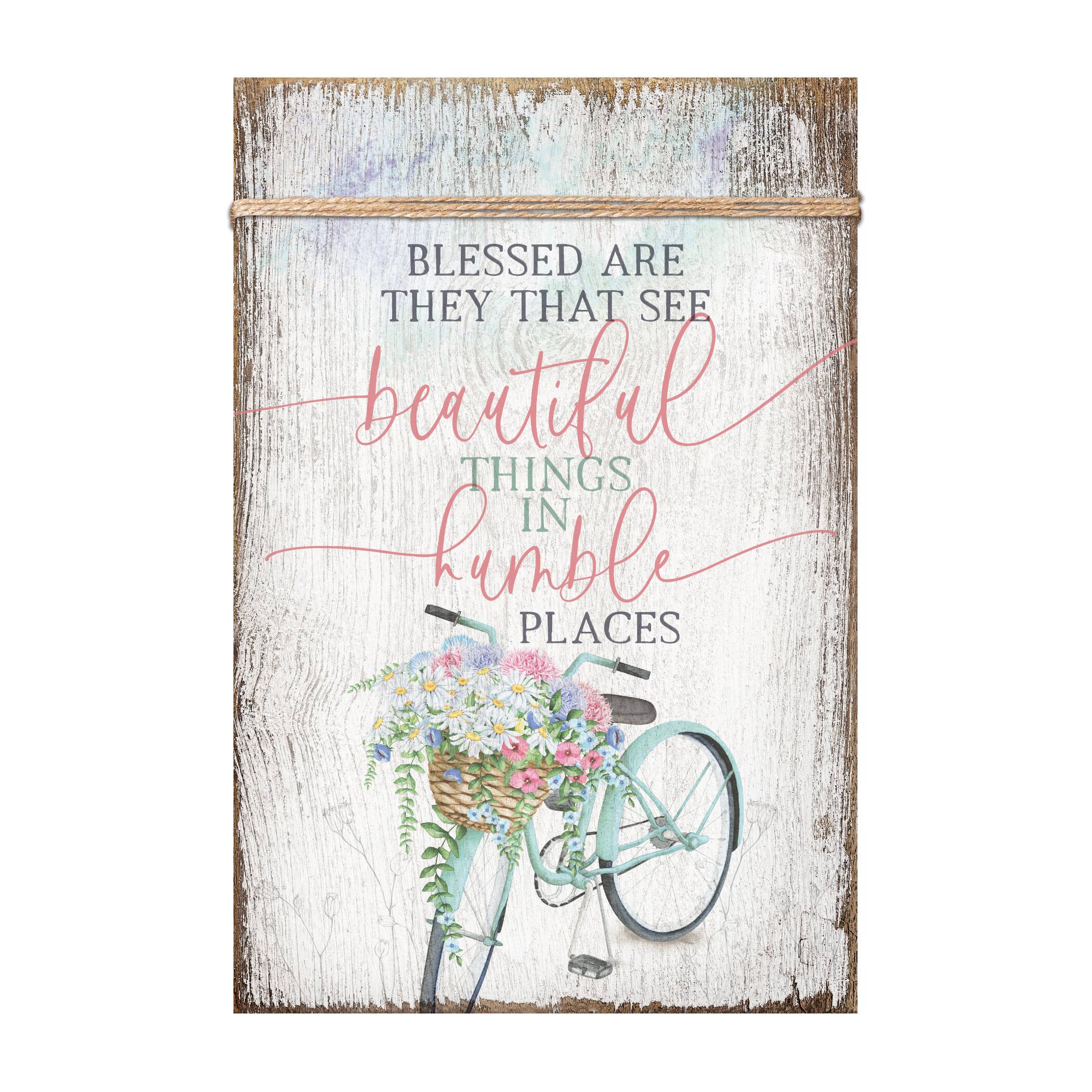 Blessed Are They That See Plaque with Easel and Wall Hanger