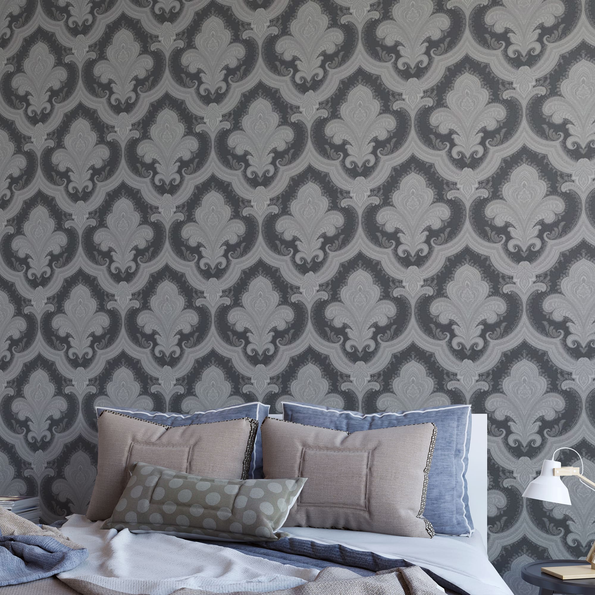 Designs Direct Traditional Damask Wallpaper