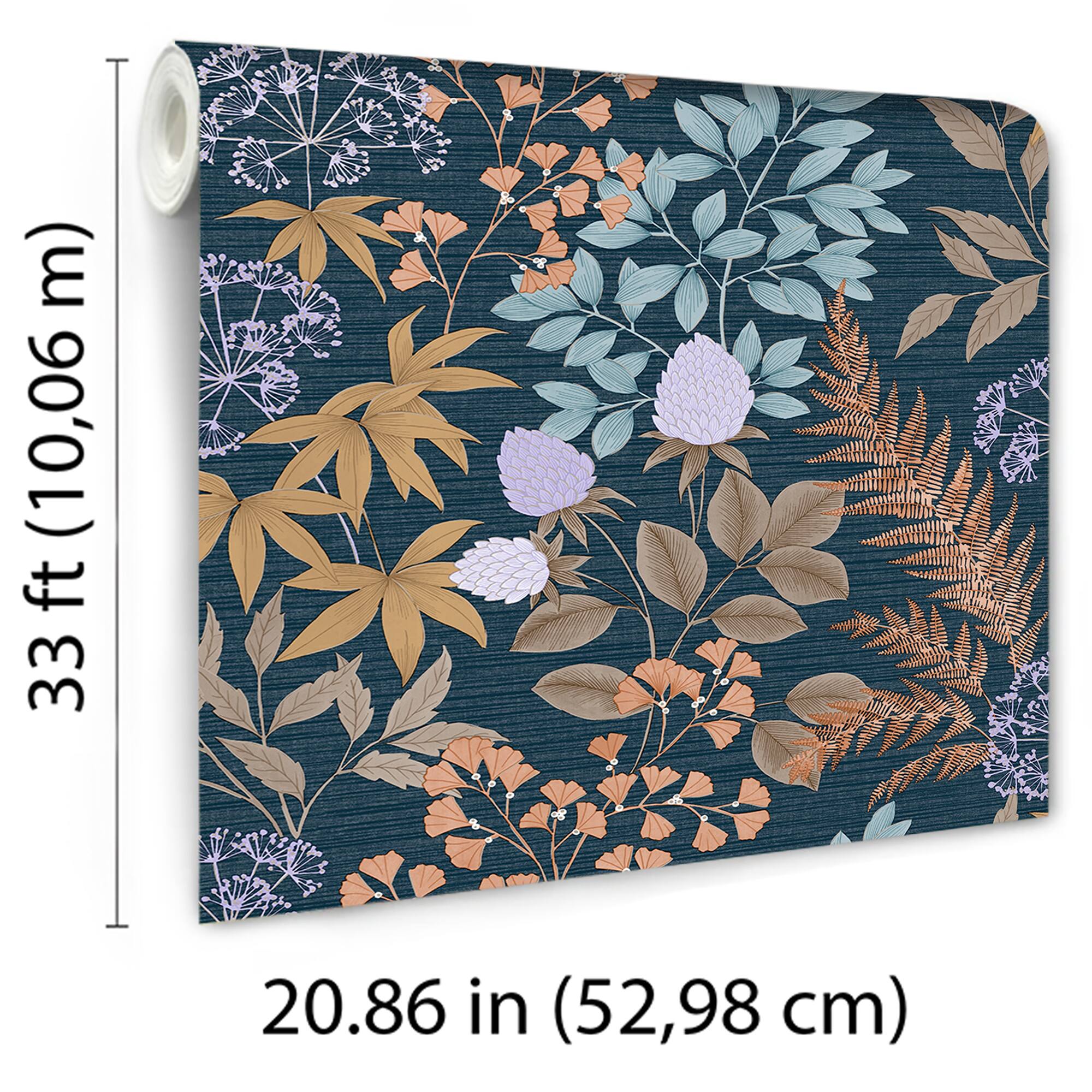 Designs Direct Gilded Bloom Wallpaper