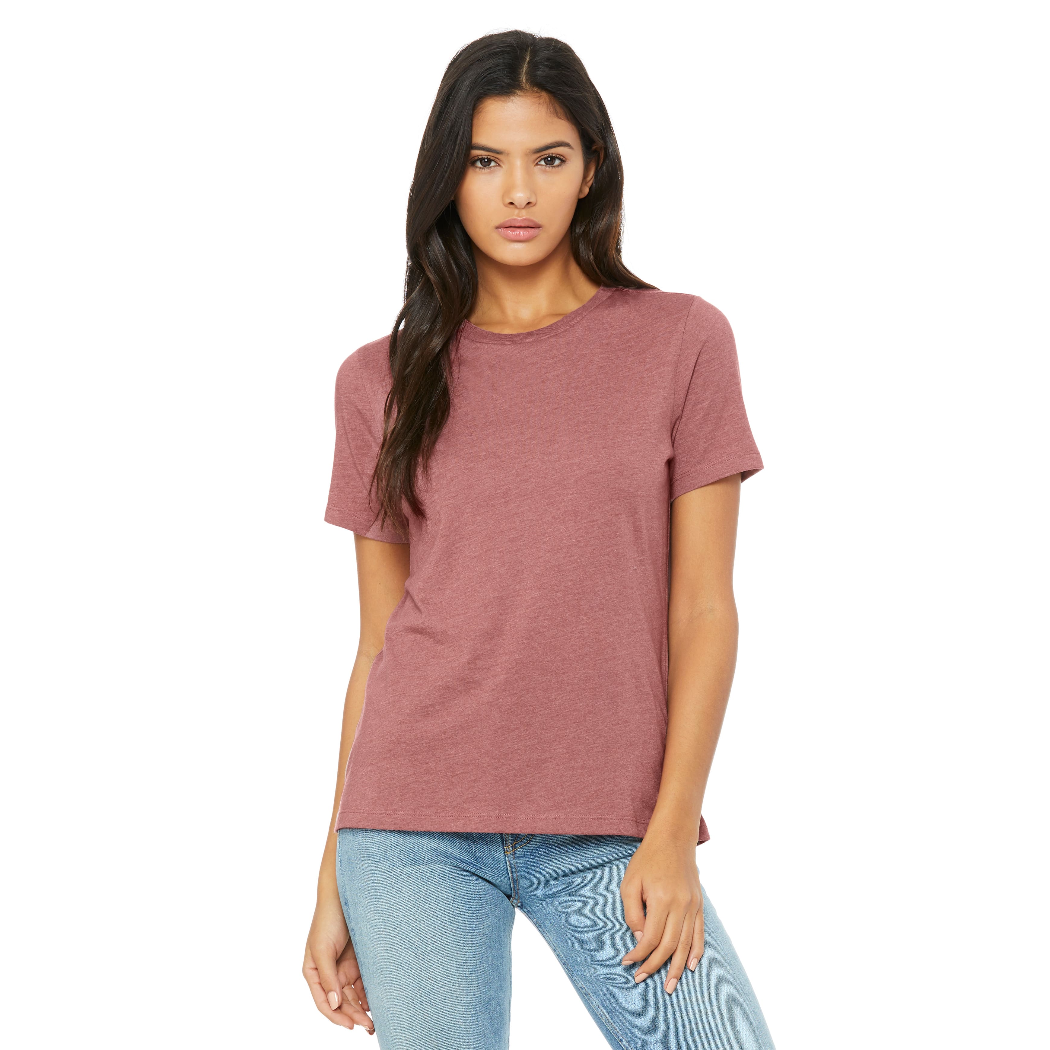 BELLA+CANVAS® Women's Relaxed Heather Short Sleeve T-Shirt