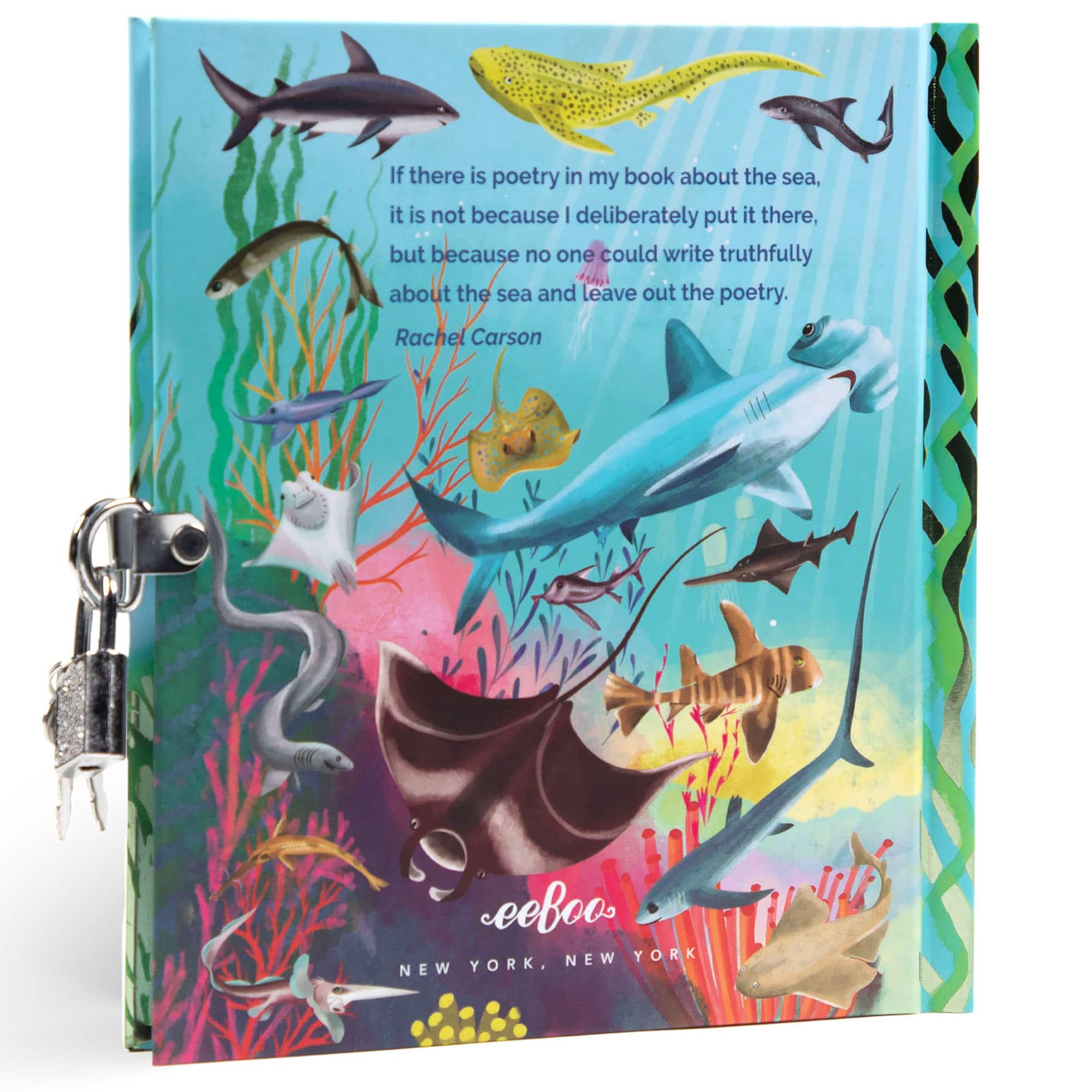 eeBoo Sharks & Friends Journal
