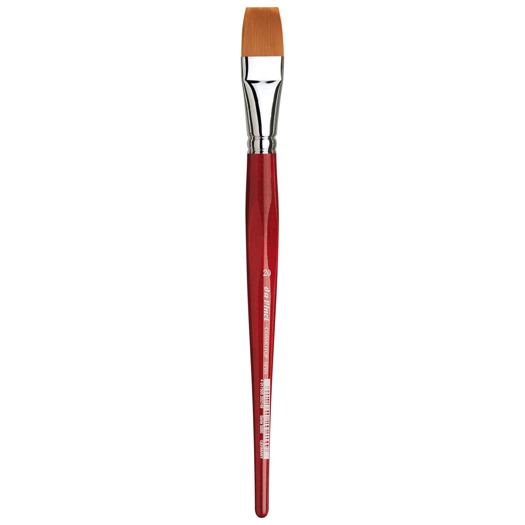 da Vinci COSMOTOP SPIN Series 5880 Synthetic Flat Brush