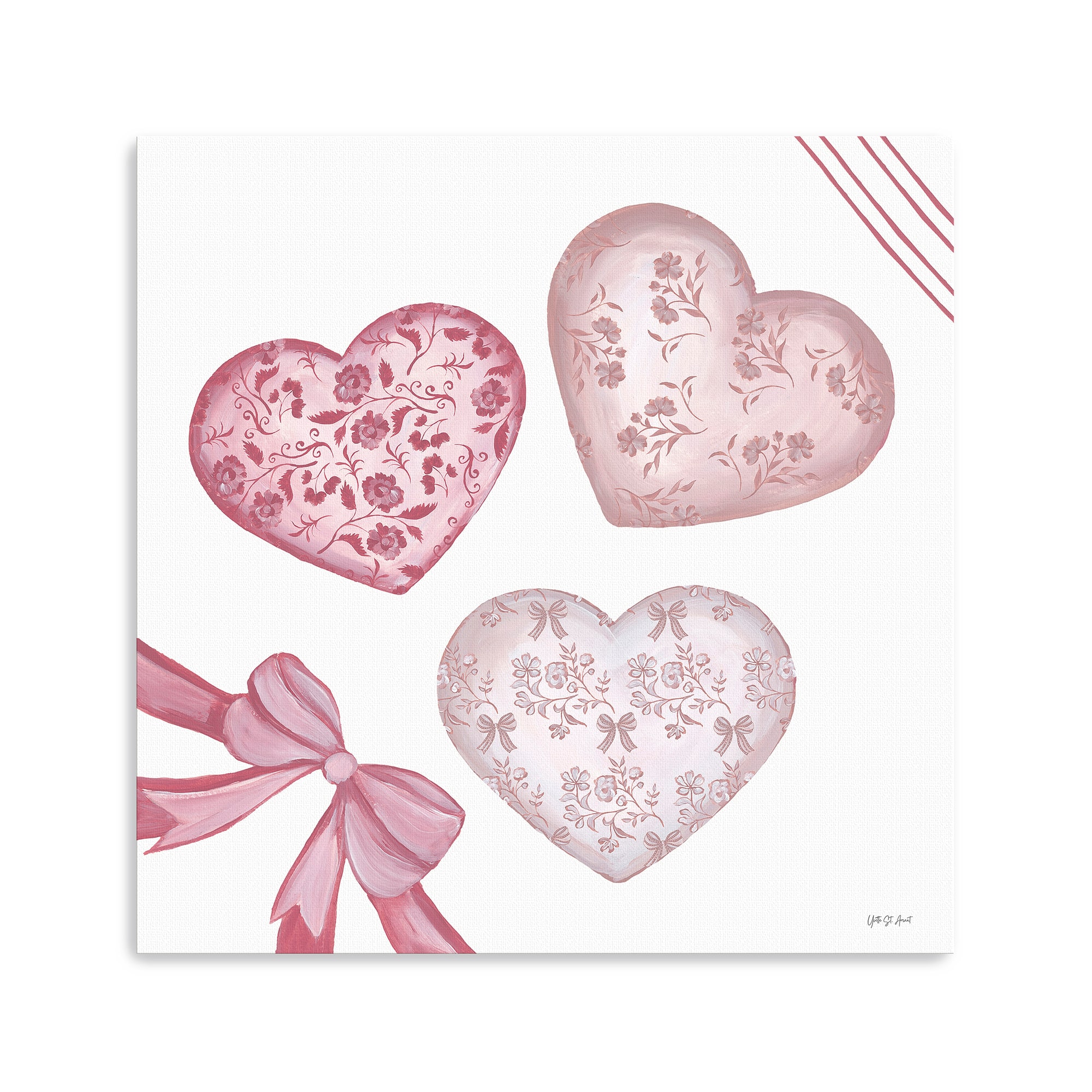 Coquestte Valentine VIII Canvas Giclée Art