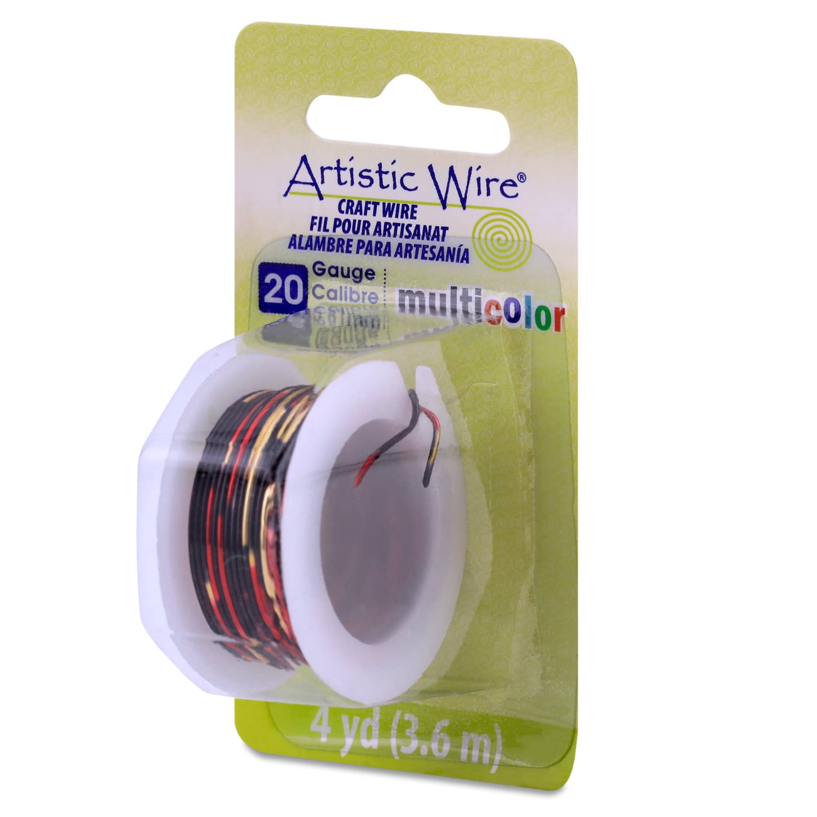 Artistic Wire® 20 Gauge Multicolor Tarnish Resistant Colored Copper Craft Wire, 4yd.