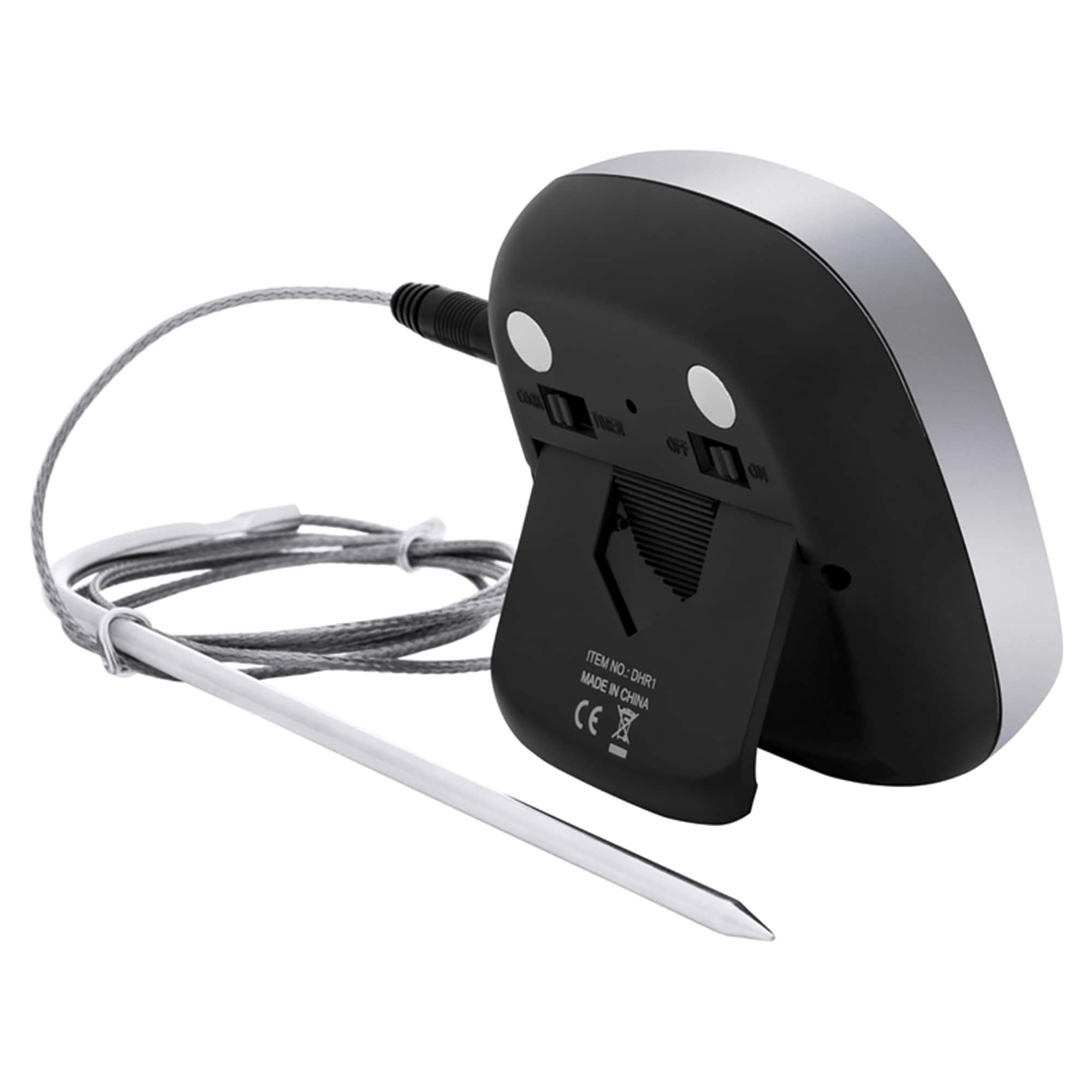 Escali Black Touch Screen Thermometer & Timer