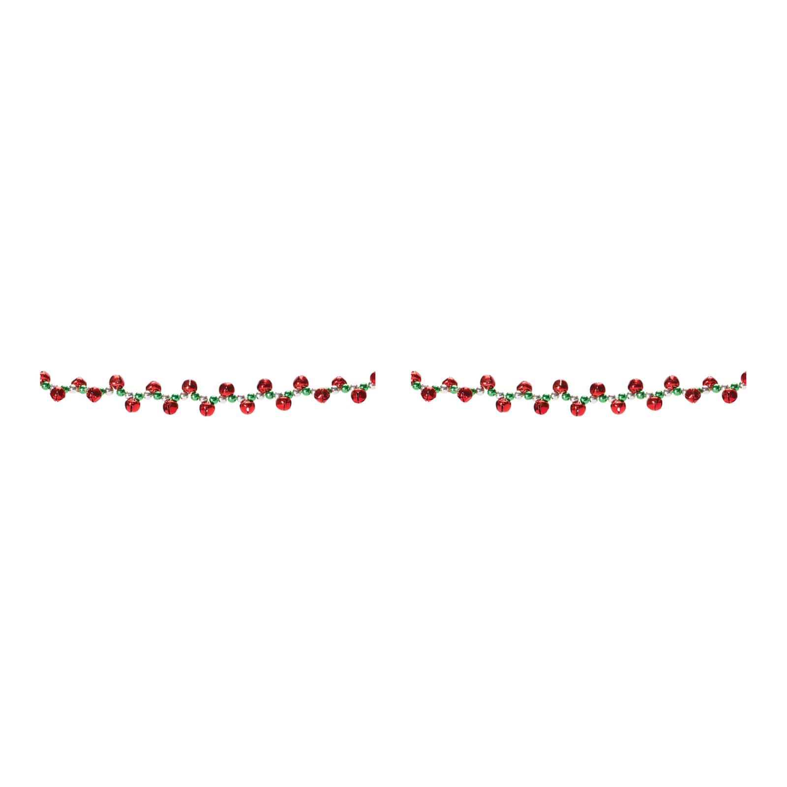 4ft. Sleigh Bell String Garlands, 2ct.