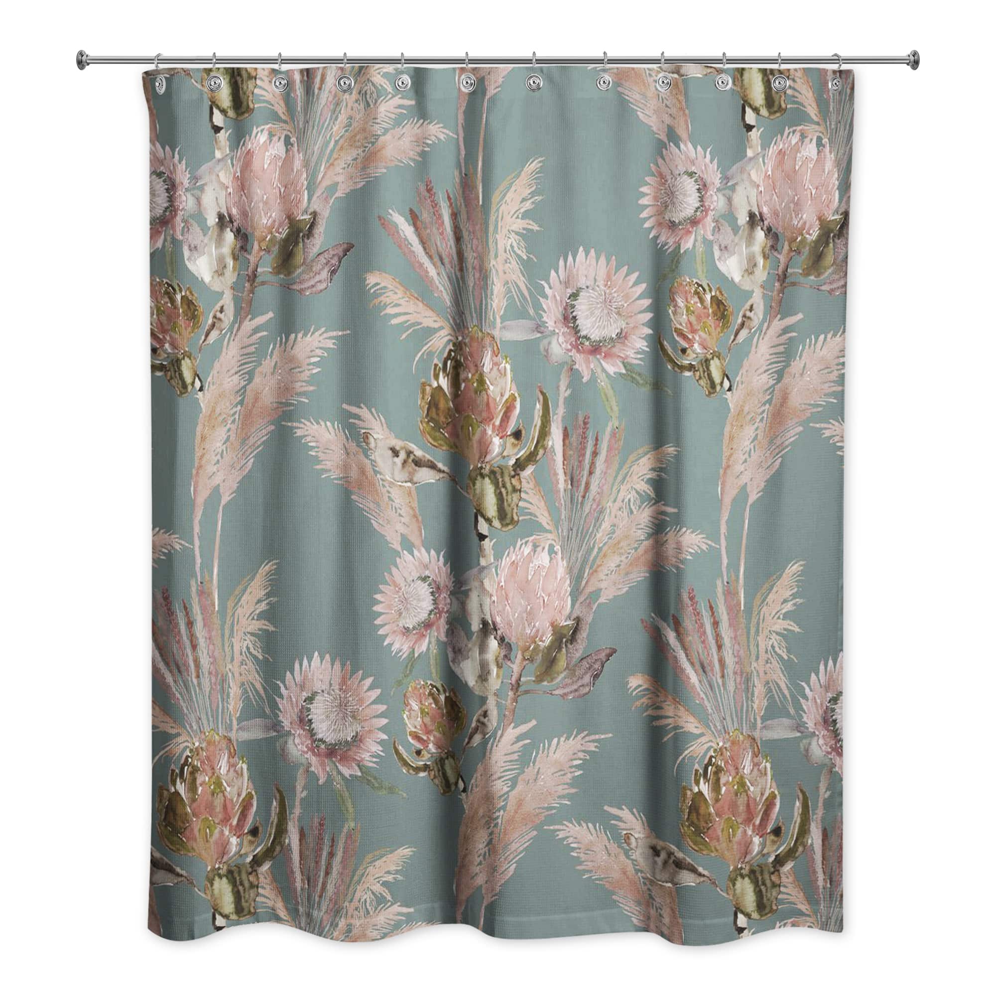 Protea Blooms Shower Curtain