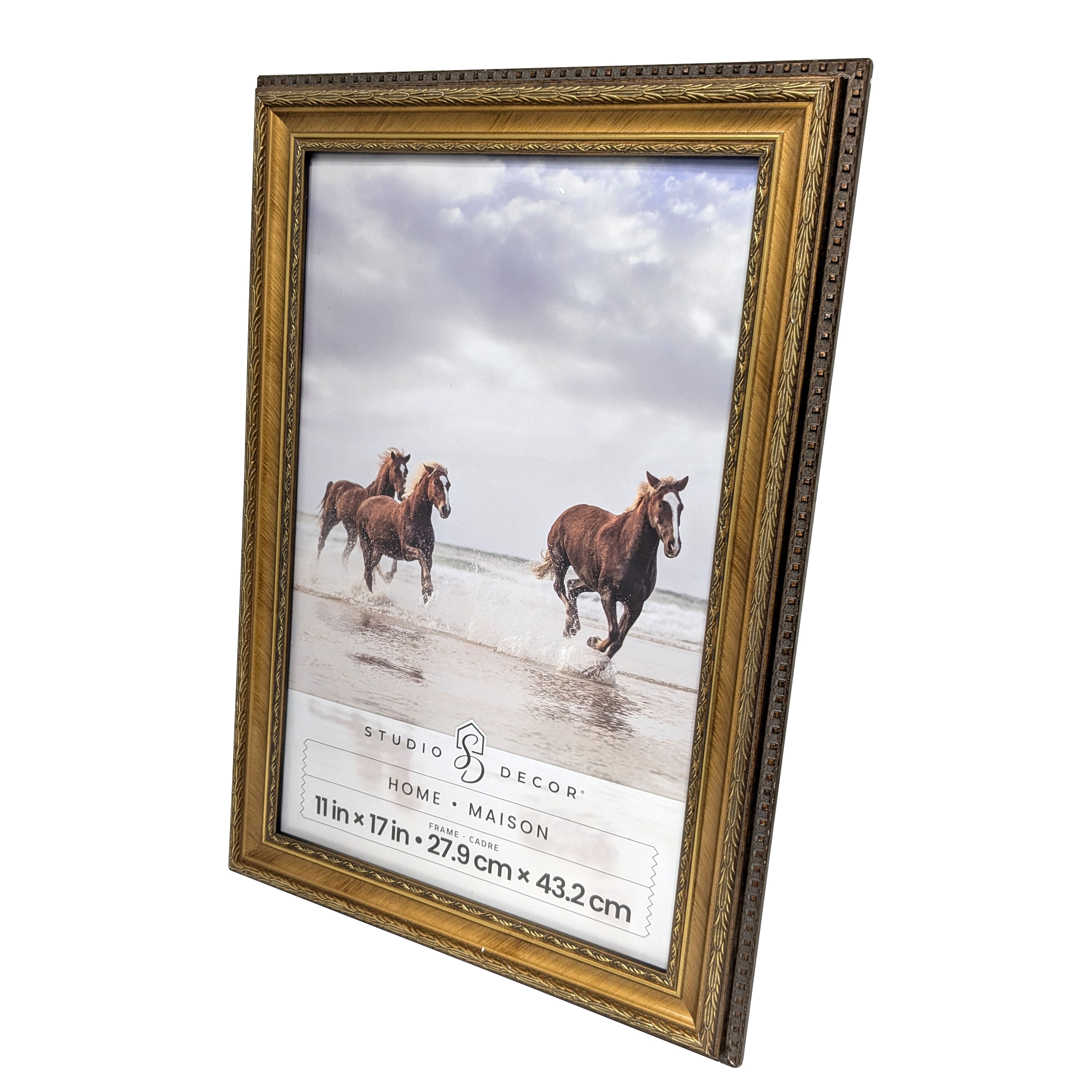6 Pack: Home Gold Pompeii Wood Wall Frame by Studio Décor