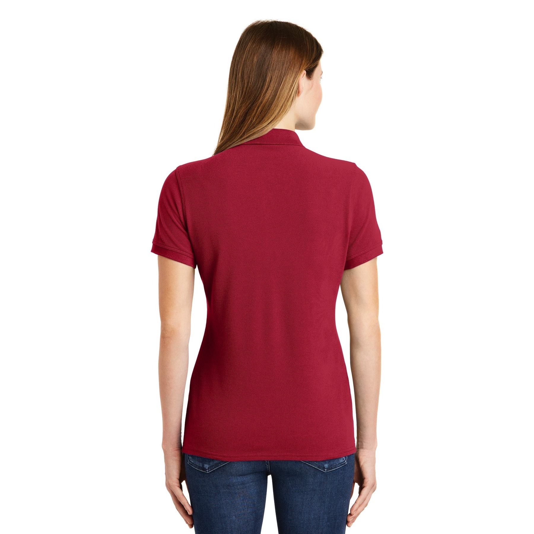 Port & Company® Combed Ring Spun Ladies Pique Polo