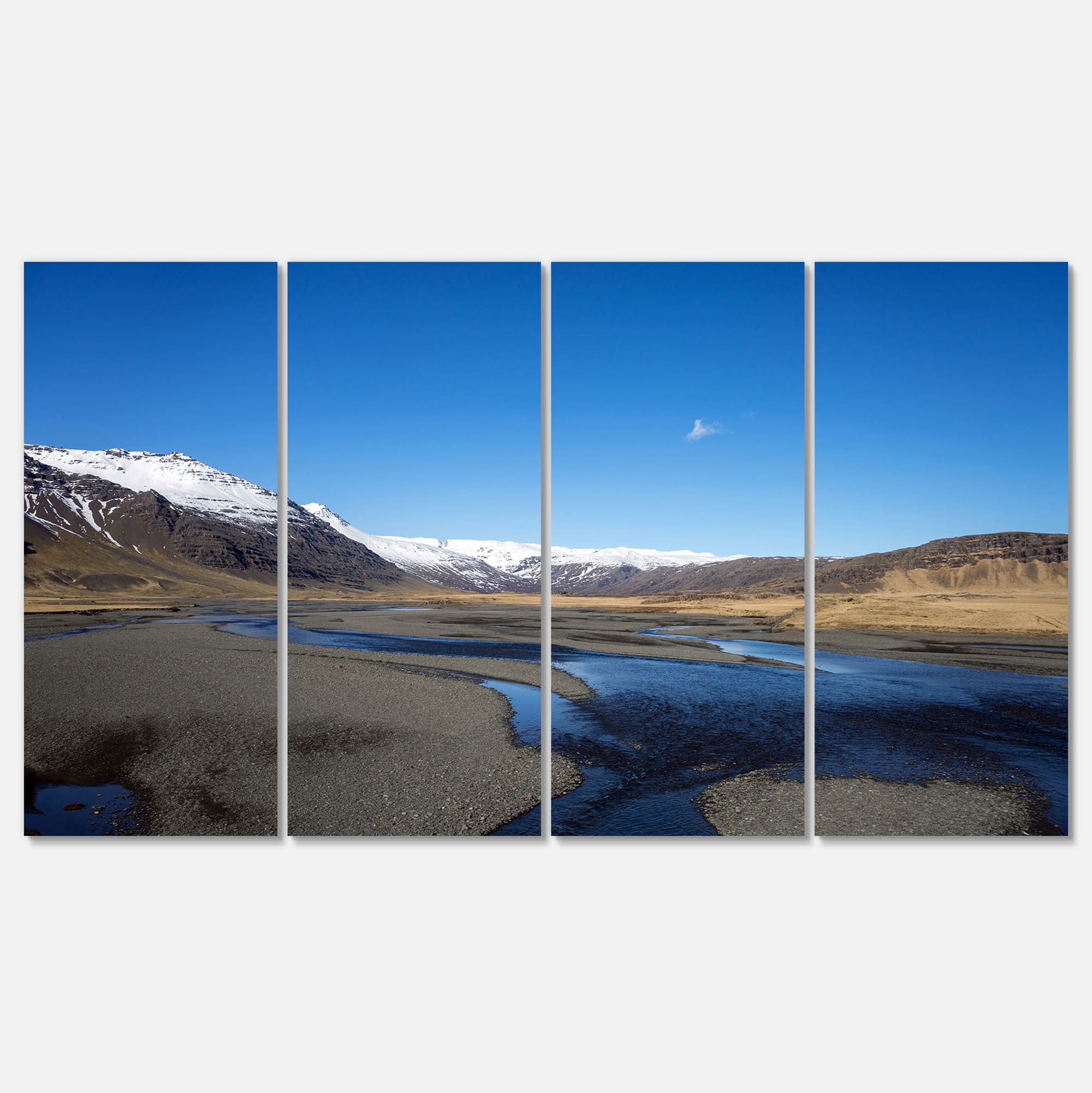 Designart - Mountains and Lakes Iceland