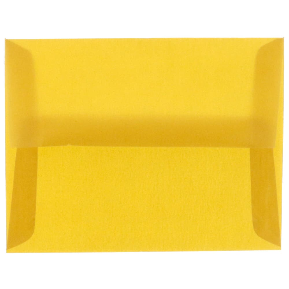 JAM Paper A2 Translucent Vellum Invitation Envelopes, 25ct.