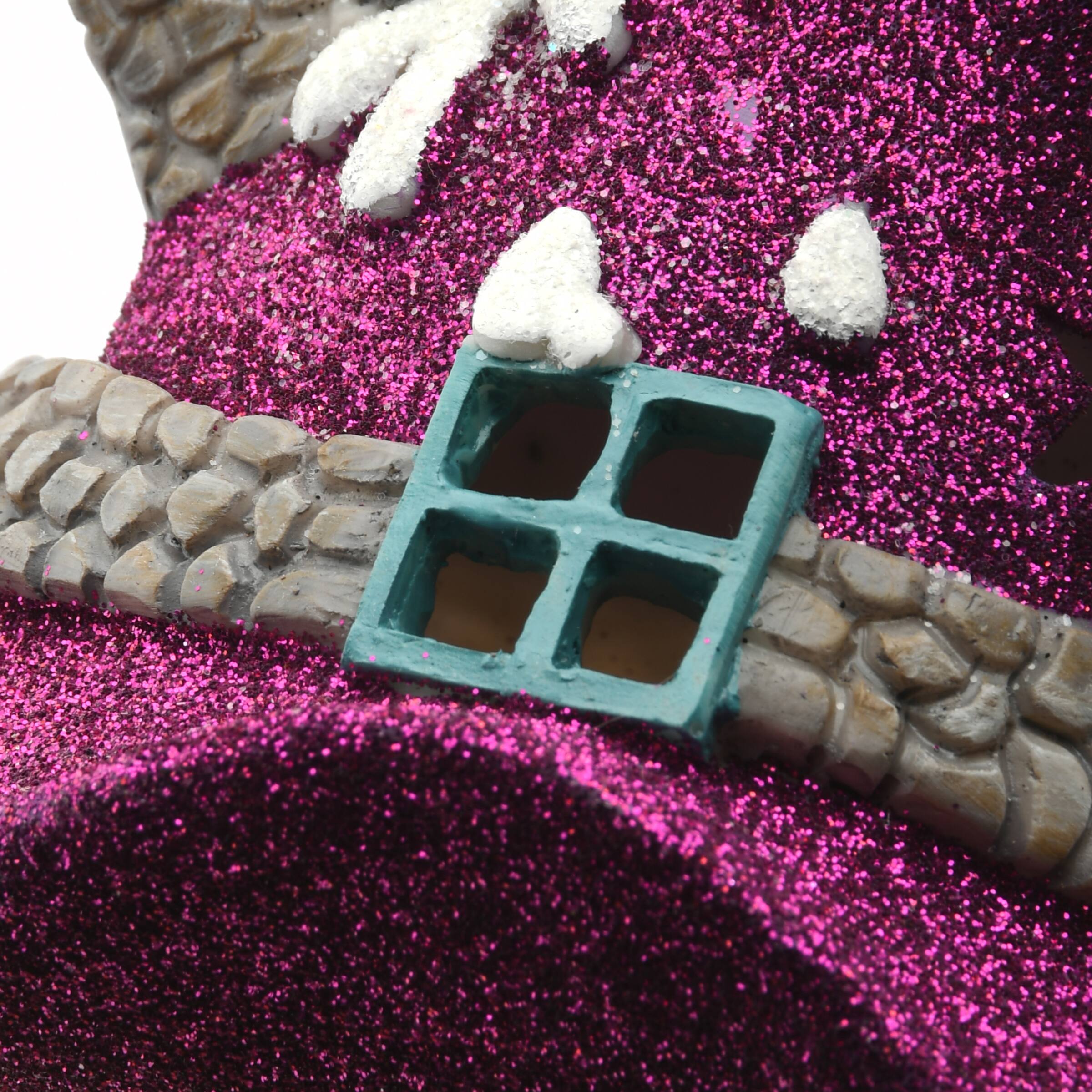 10" Purple LED Hat Haunted House